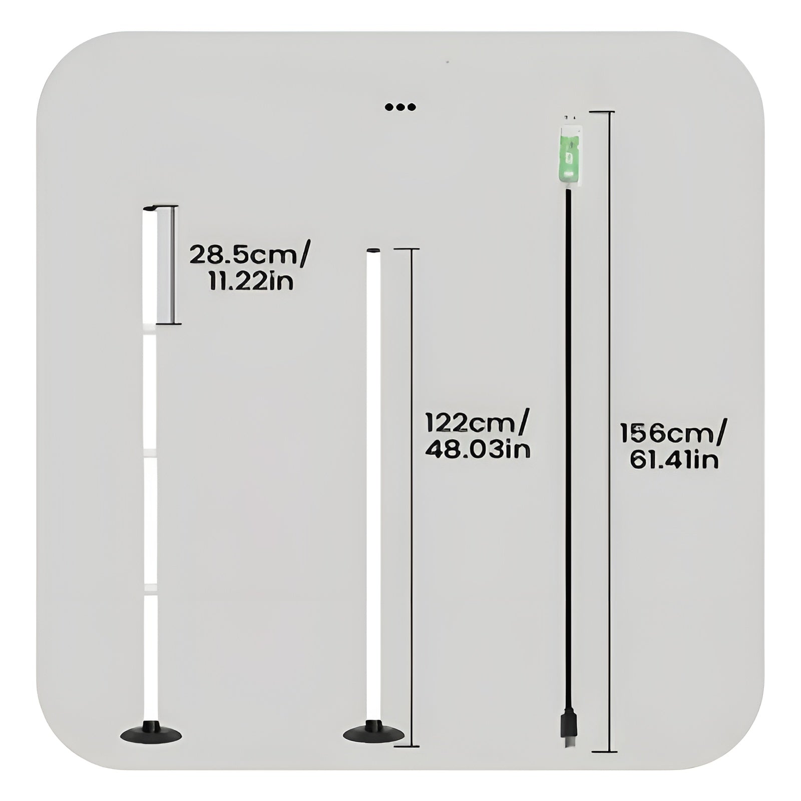 LED-Gulvlampe med RGBICB-fargeendring – Moderne Aluminiumslampe med App og fjernkontroll | Dimmbar stemningsbelysning for Hjemmet Ditt