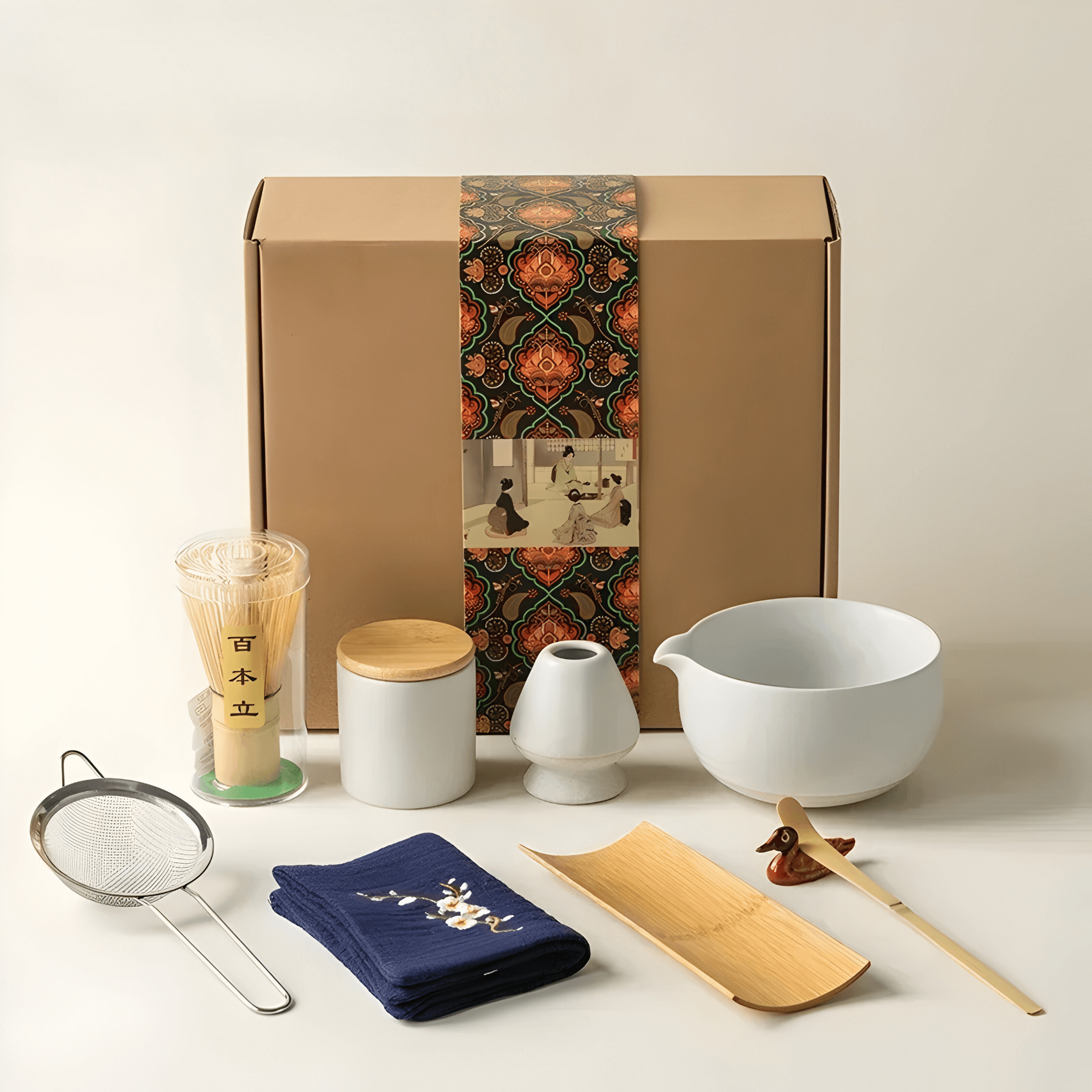 Matcha keramikksett - Tradisjonell Japansk Keramikk, Håndlagde Tekanner og Skåler