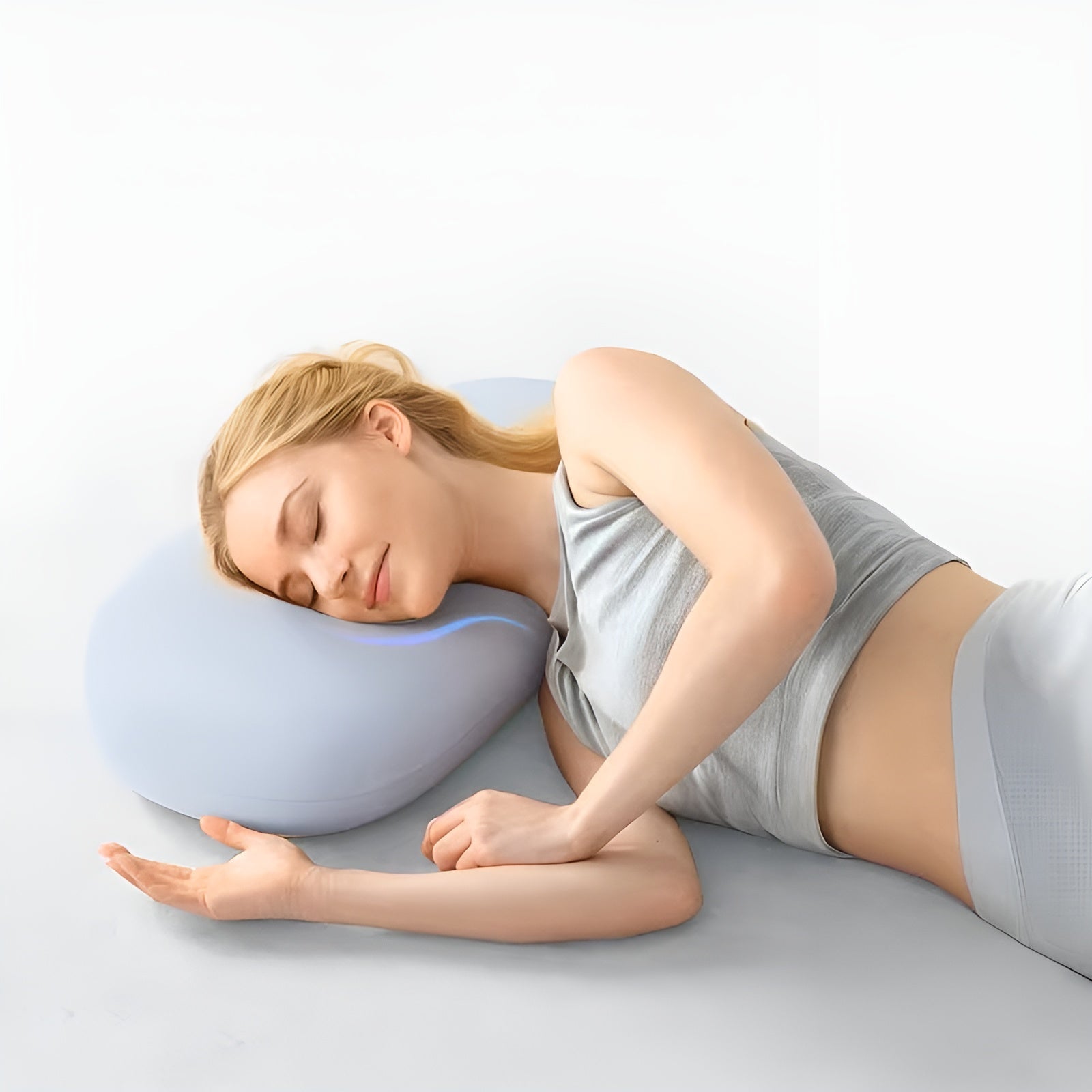 Nackenkissen mit ergonomischer Form – Entlastend und Weich | Für erholsamen Schlaf - Reiseputer