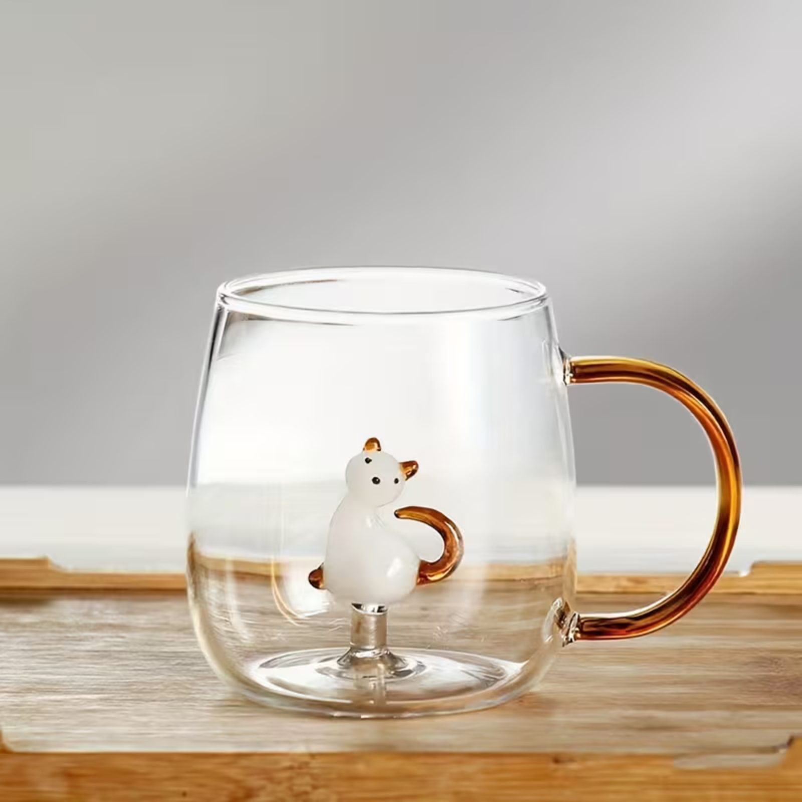 3D Drikkeglass med Dyremotiv – Dekorativt og Lekent | Laget i Slitesterkt Borosilikatglass