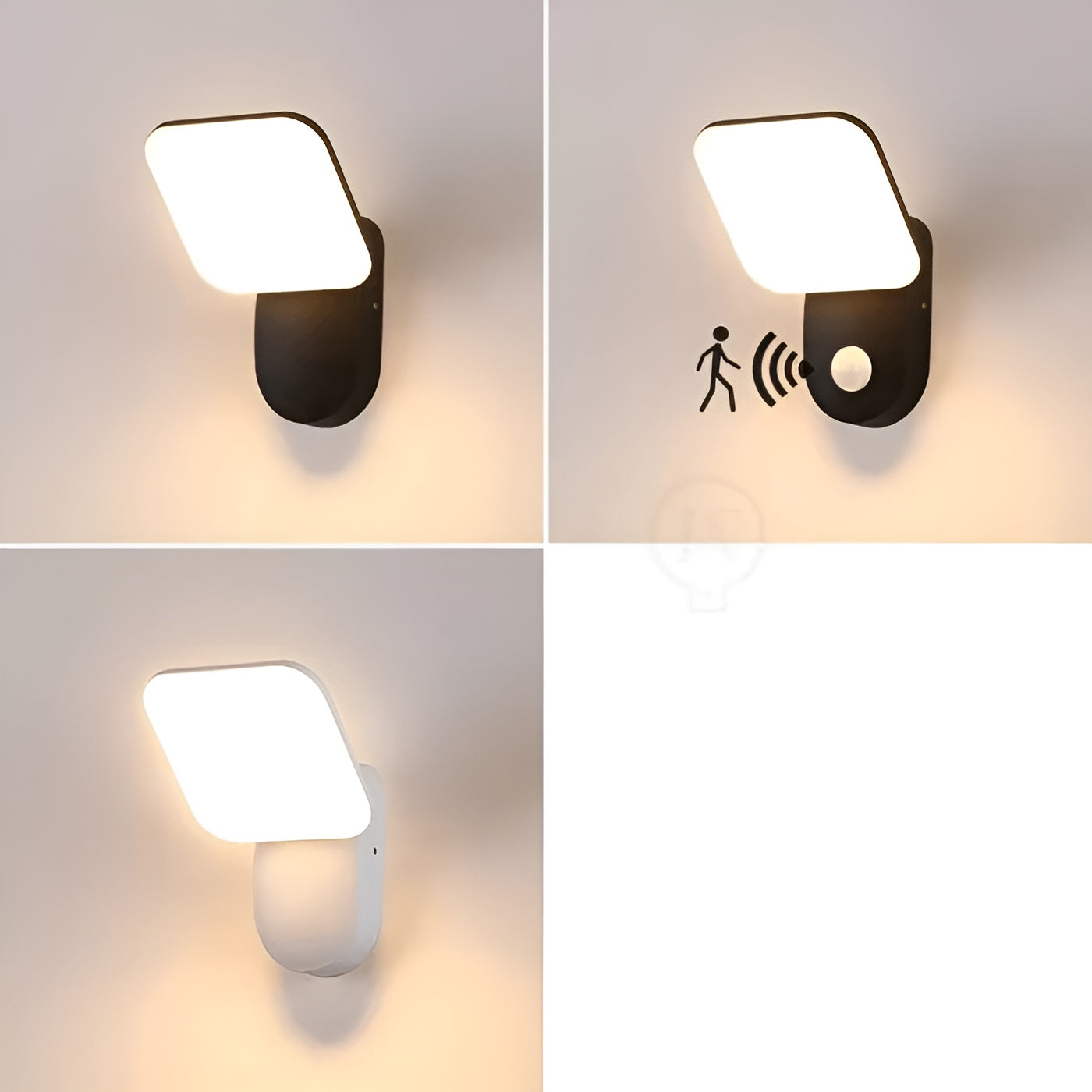 LED Vegglampe med Sensor – Automatisk Lys | For Innendørs og Utendørs Bruk