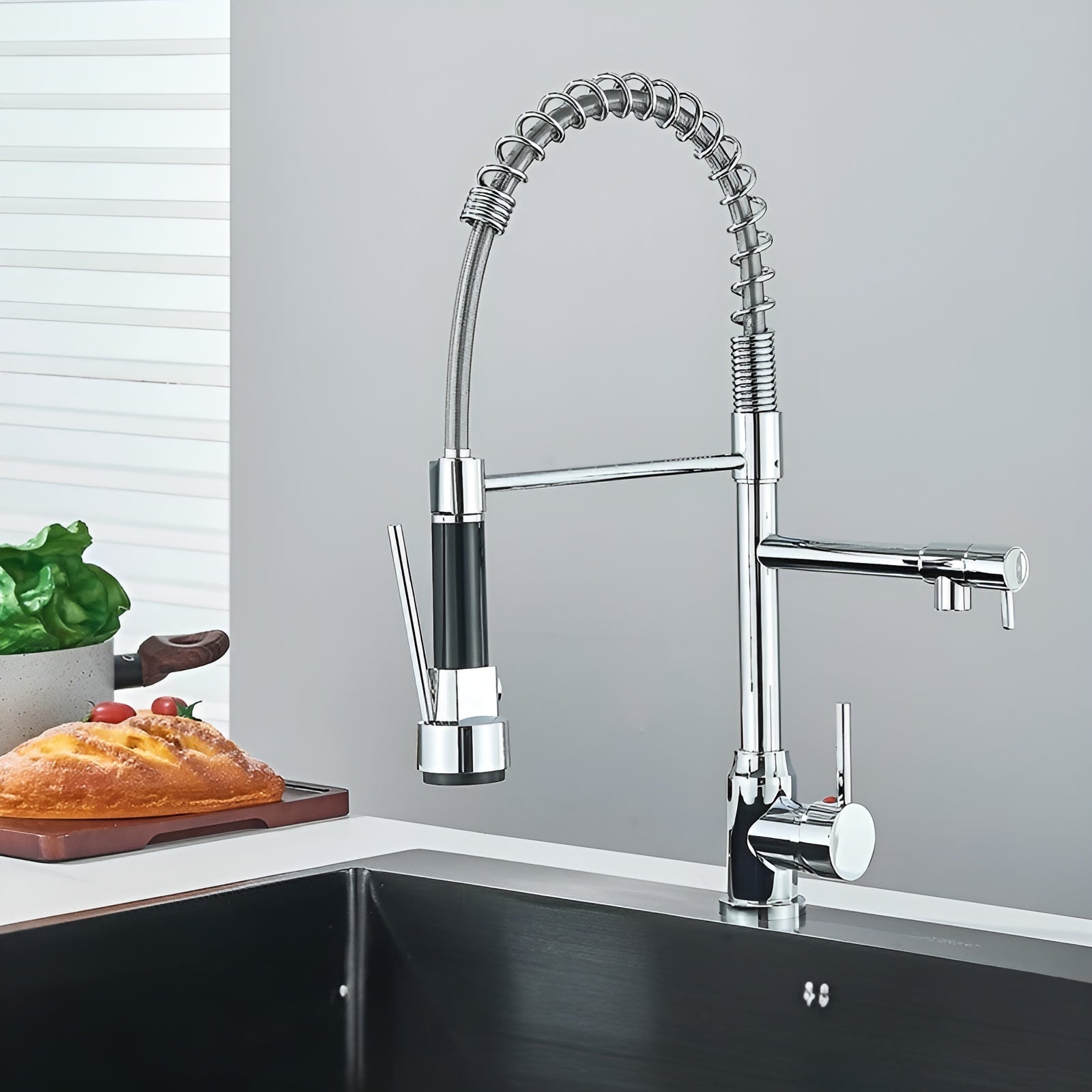 Fleksibel Kjøkkenkran – Roterbar og Praktisk | Moderne Design for Alle Kjøkken