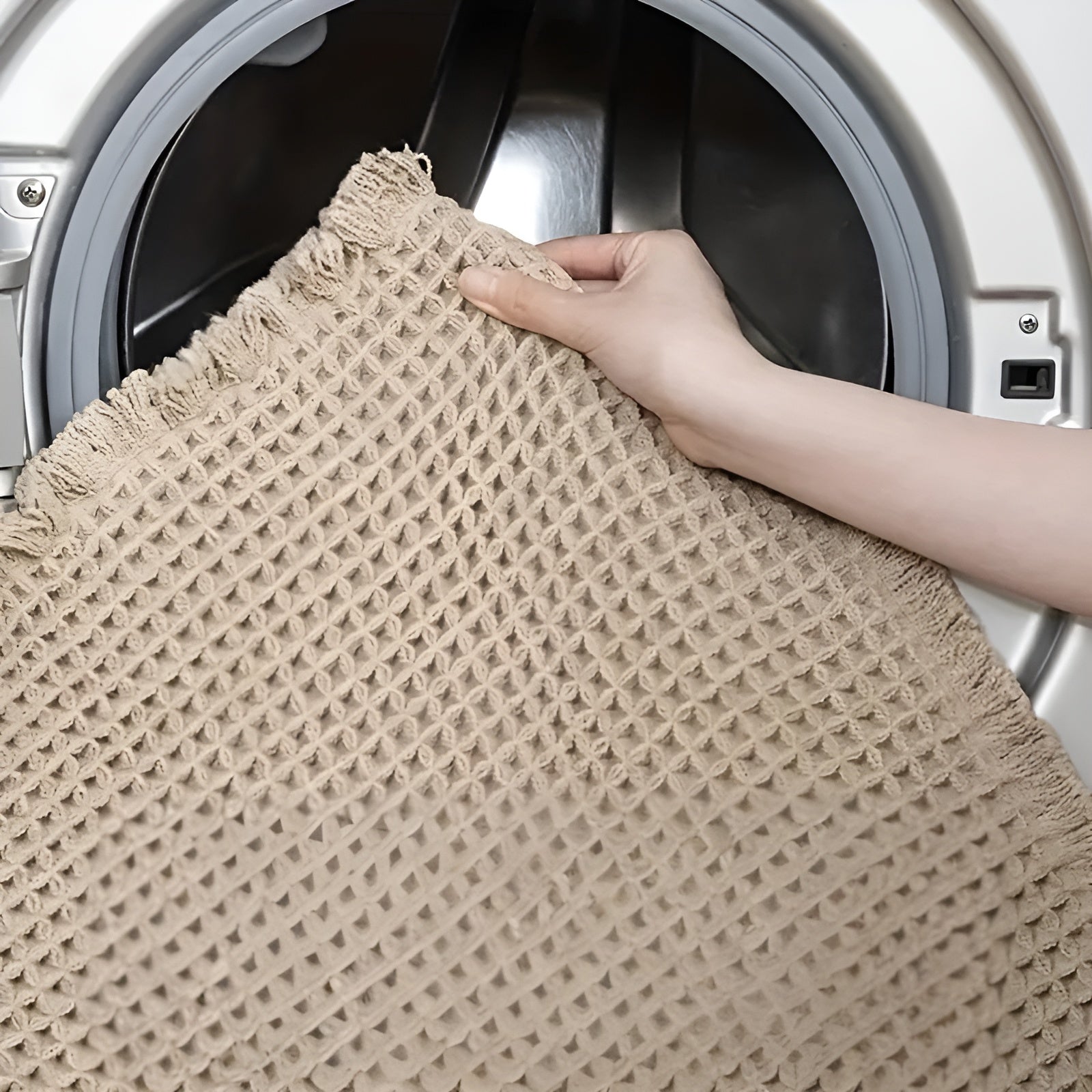 Løperteppe med Vaffelmønster – Sklisikkert og Slitesterkt | Perfekt for Hjemmet