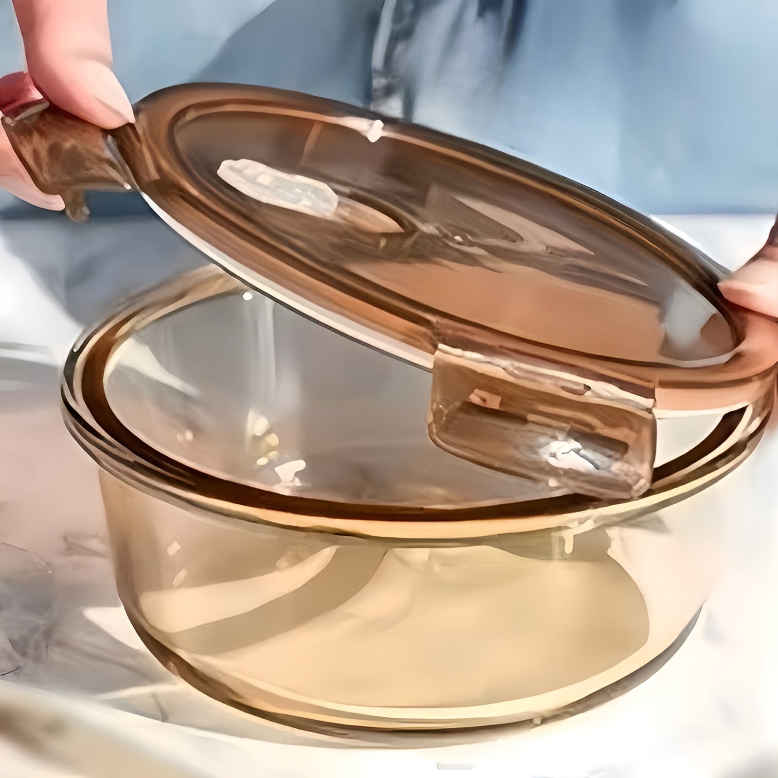Oppbevaringsbokser i Glass (3-delt sett) – Lufttette og Lekkasjesikre | Varmebestandig Borosilikatglass for Meal Prep