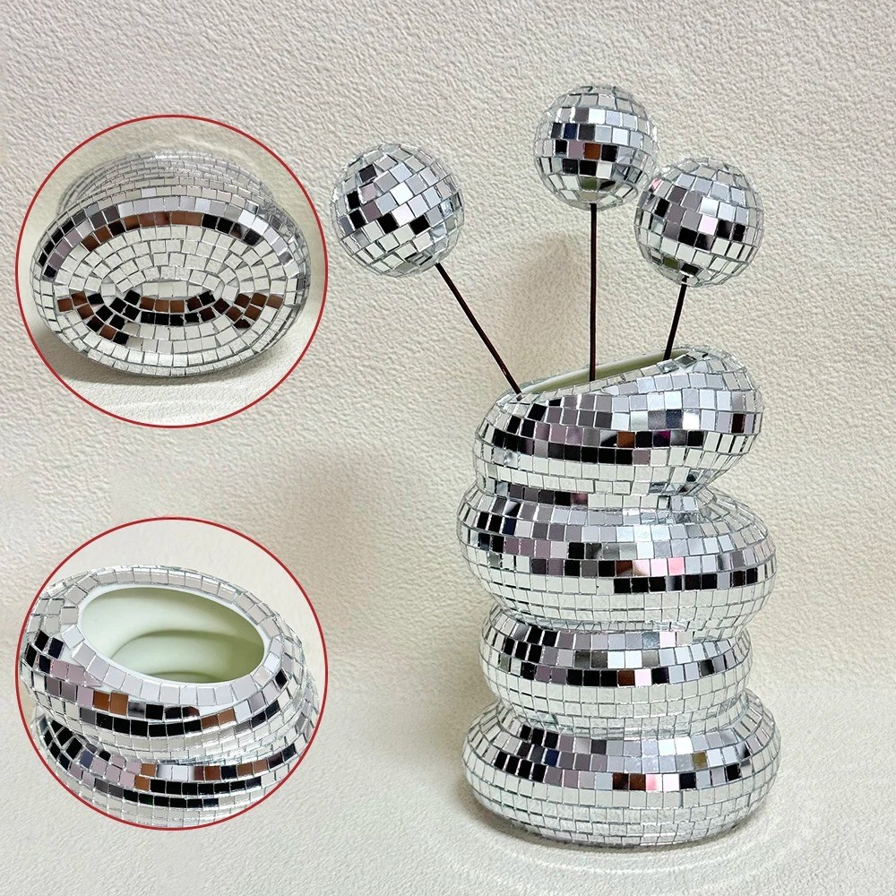 Bilde av Eyrun - Sparkling Disco Ball Glassfliser fra Velisse