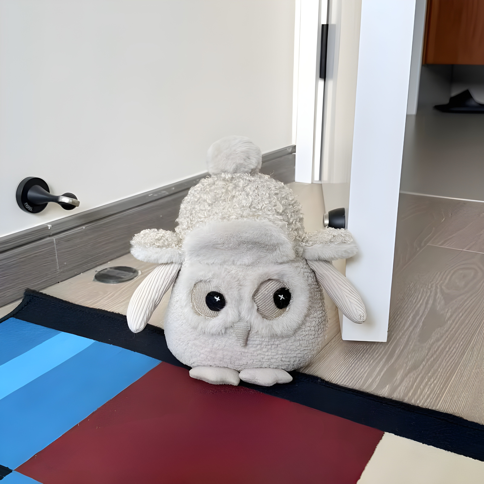 Underdørs Ugle-stopper – Varm Og Dekorativ | For Dører Og Gulv