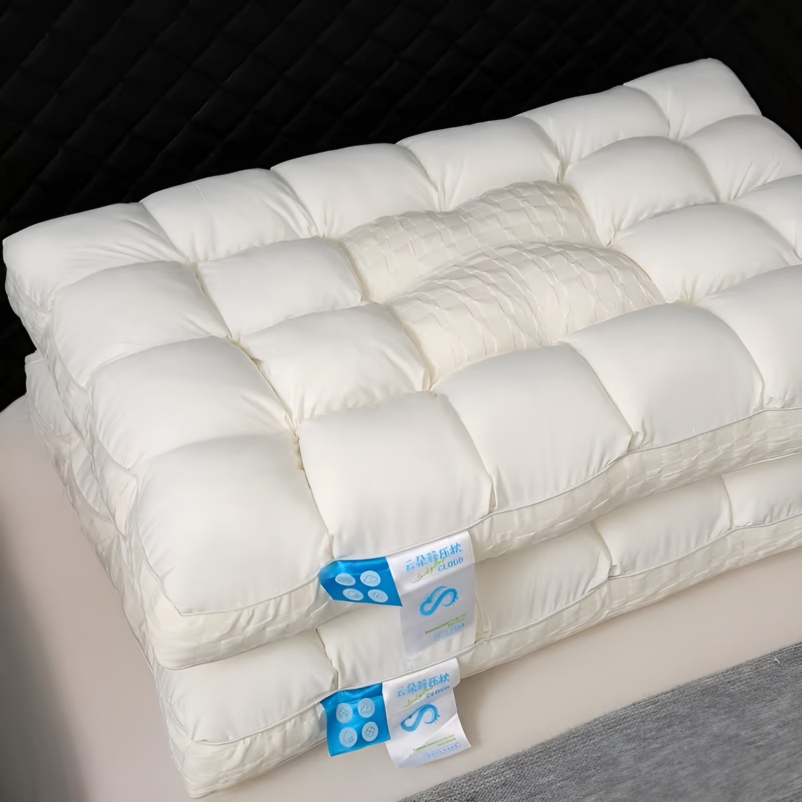 Stresspute i Tofu-Design – Myk og Avslappende | Dekorativ og Morsom for Hjemmet