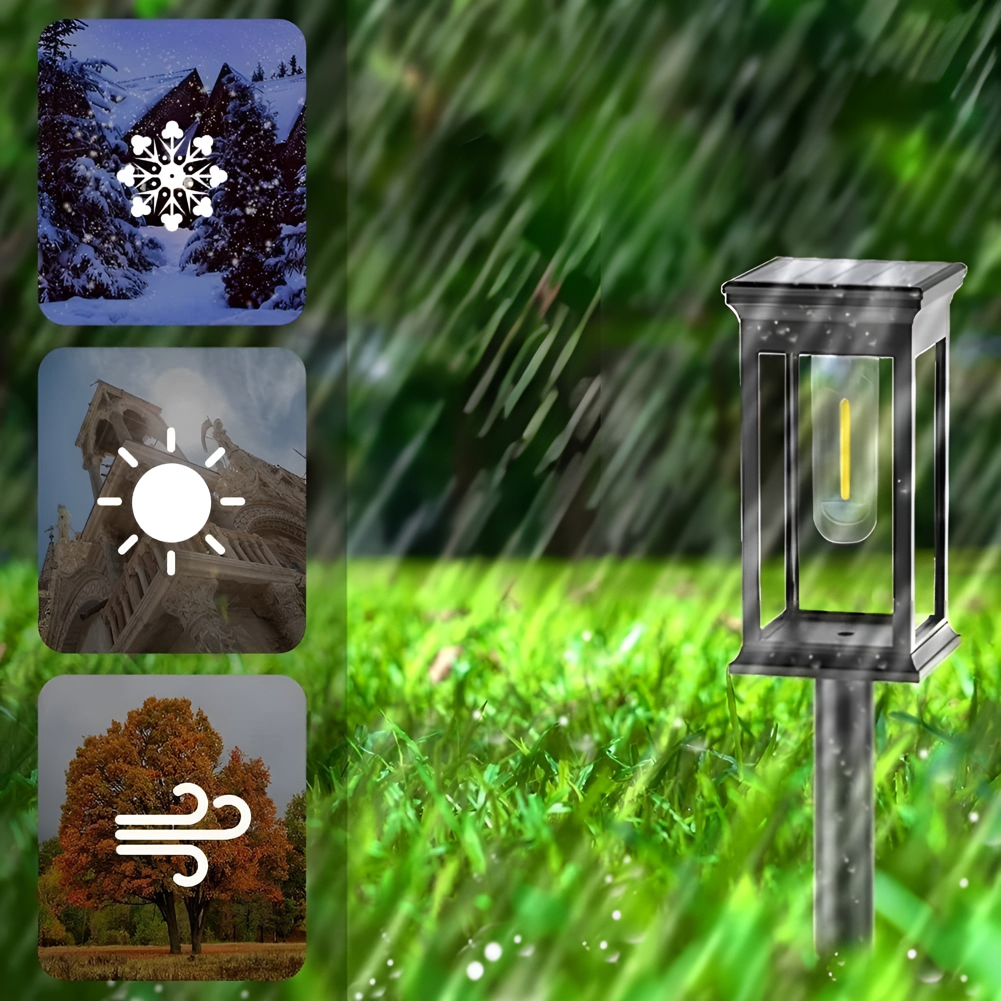 Solcellelampe til Hage – Dekorativt Lys for Koselig Stemning | Perfekt for Terrasse og Hage