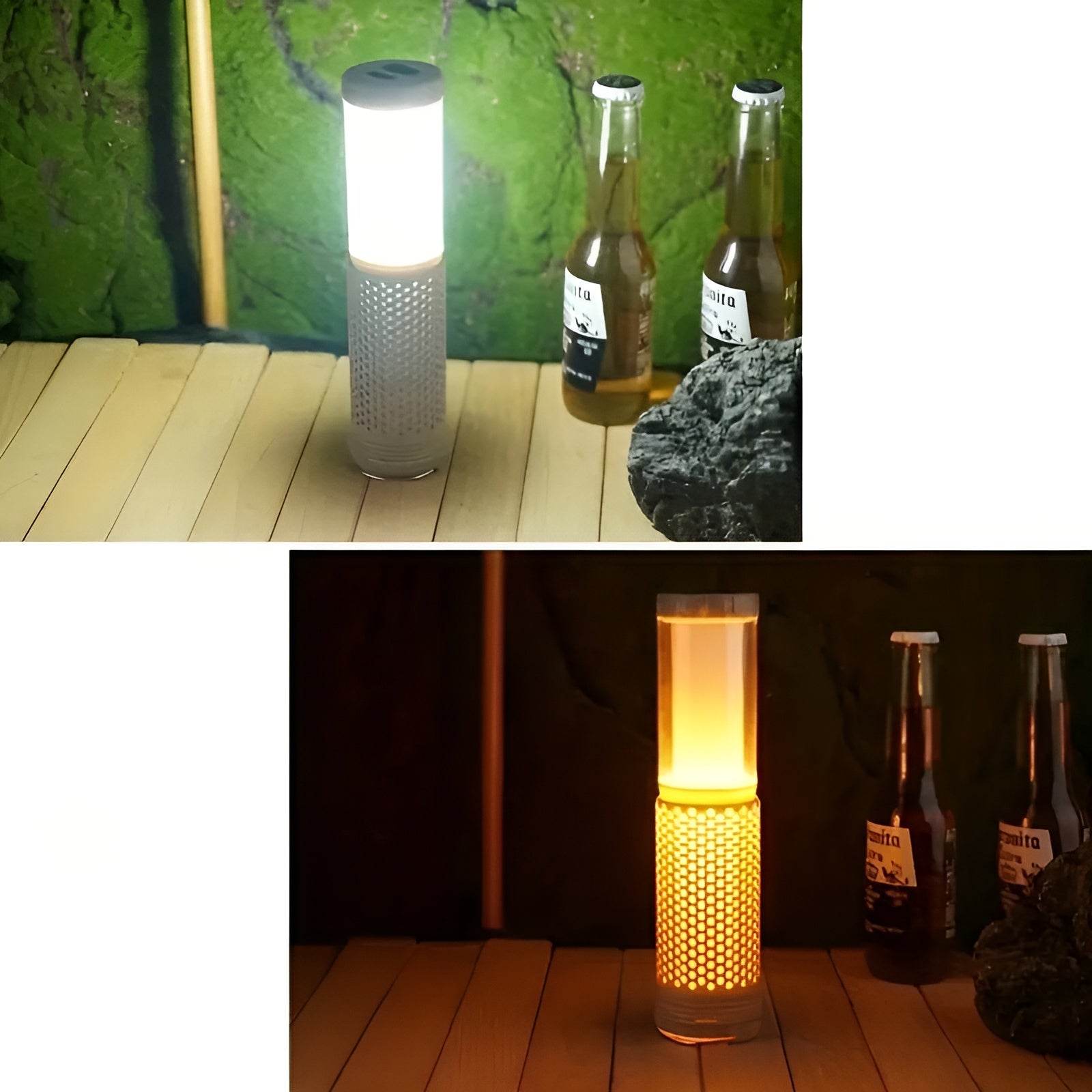 LED Campinglampe – Oppladbar og Bærbar | Justerbart Lys for Utendørs og Bord