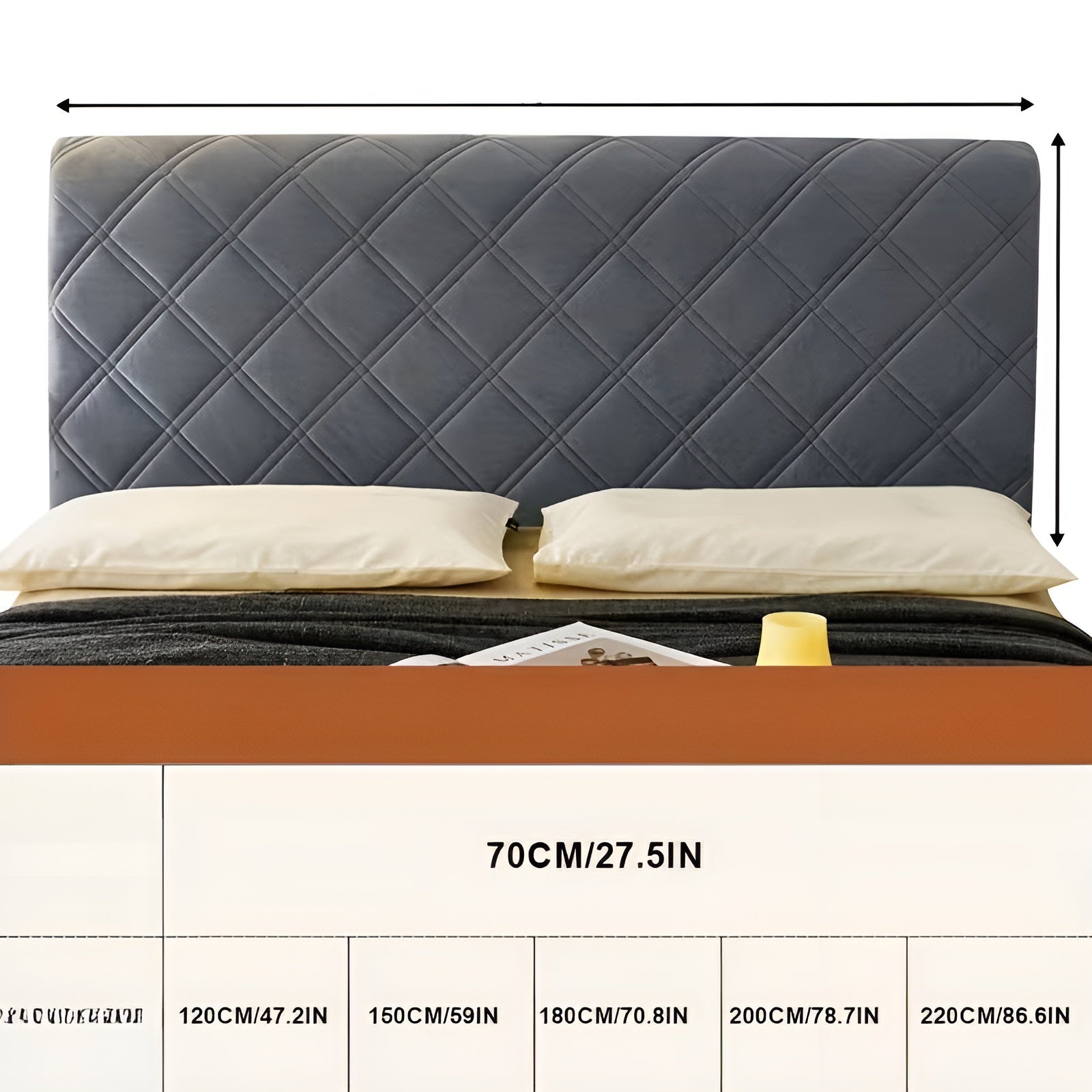 Trekktrekk til Sengegavl – Mykt og Komfortabelt | Dekorativ og Beskyttende