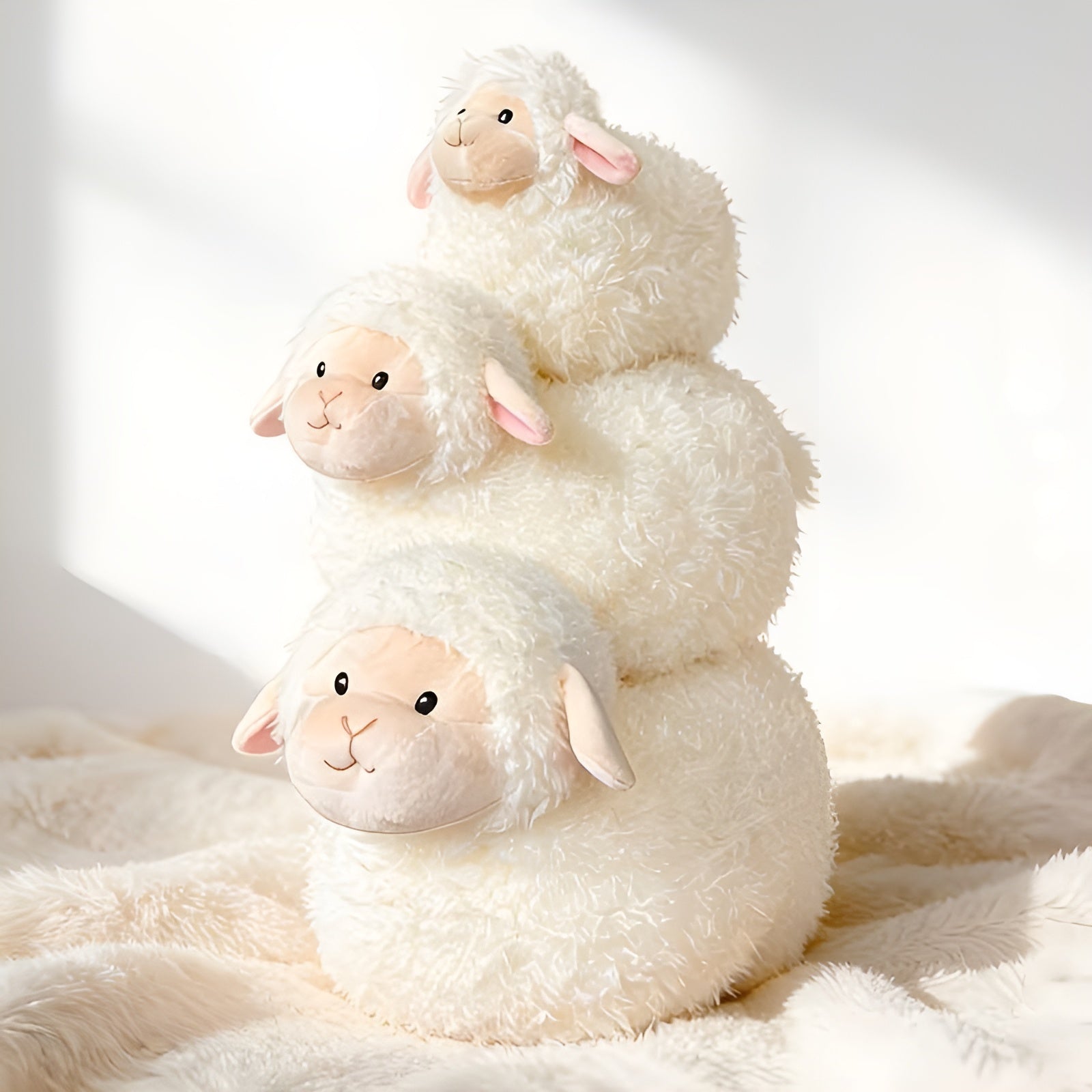 Søte Sau-kosedyr – Myke Og Koselige | Høykvalitets Polyester For Barn
