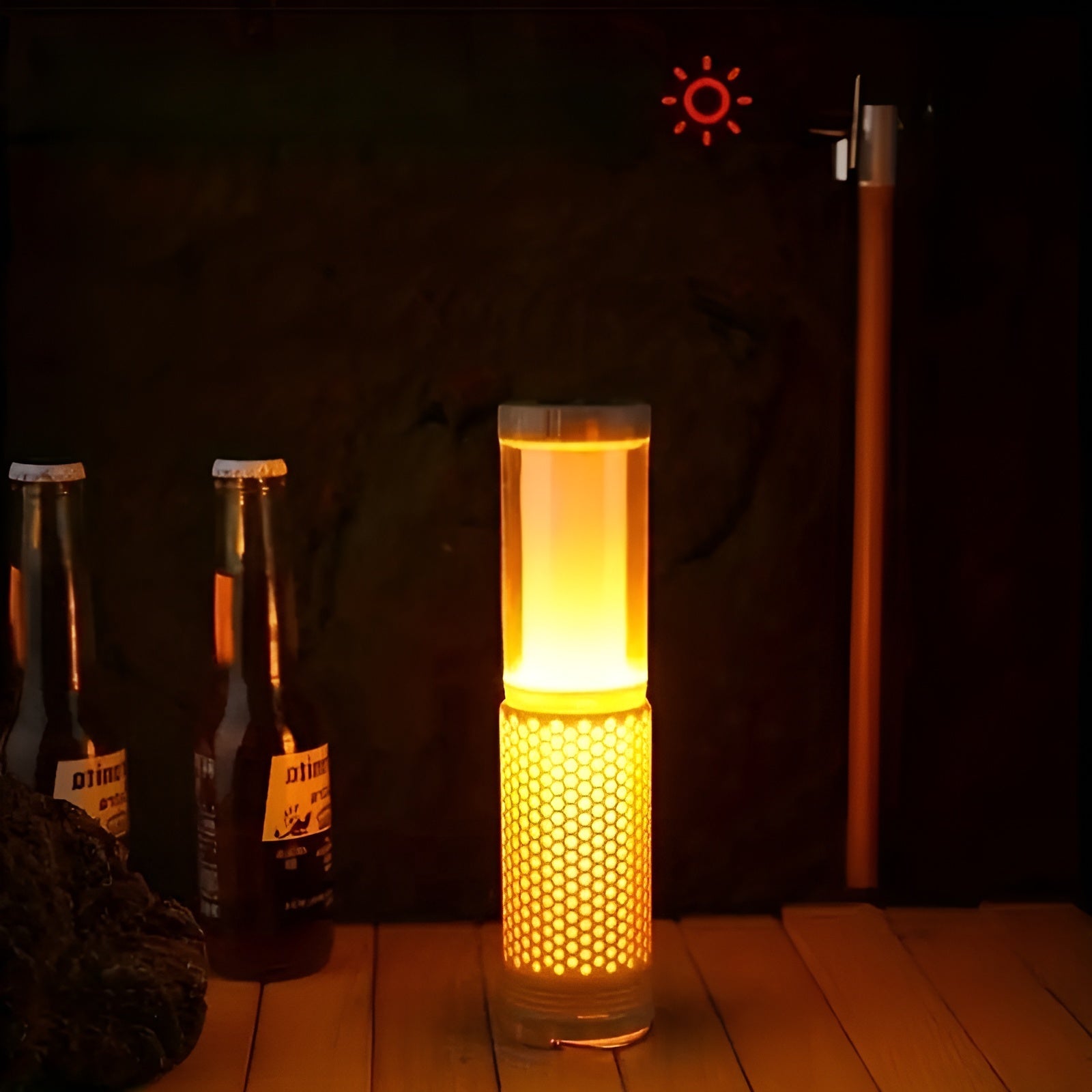 LED Campinglampe – Oppladbar og Bærbar | Justerbart Lys for Utendørs og Bord