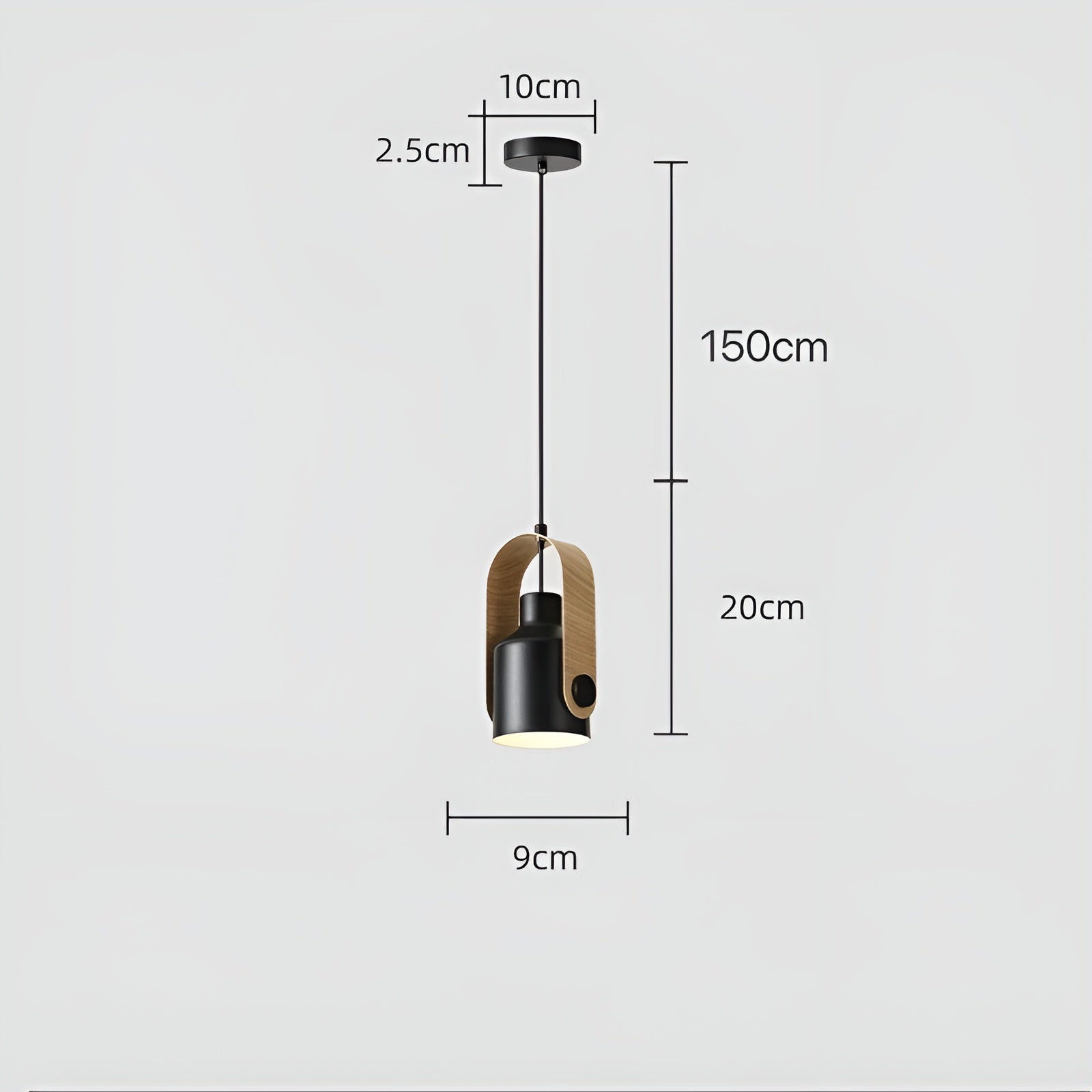 Nordisk LED-pendel – Moderne Design og Varmt Lys | Perfekt for Spisestue og Stue