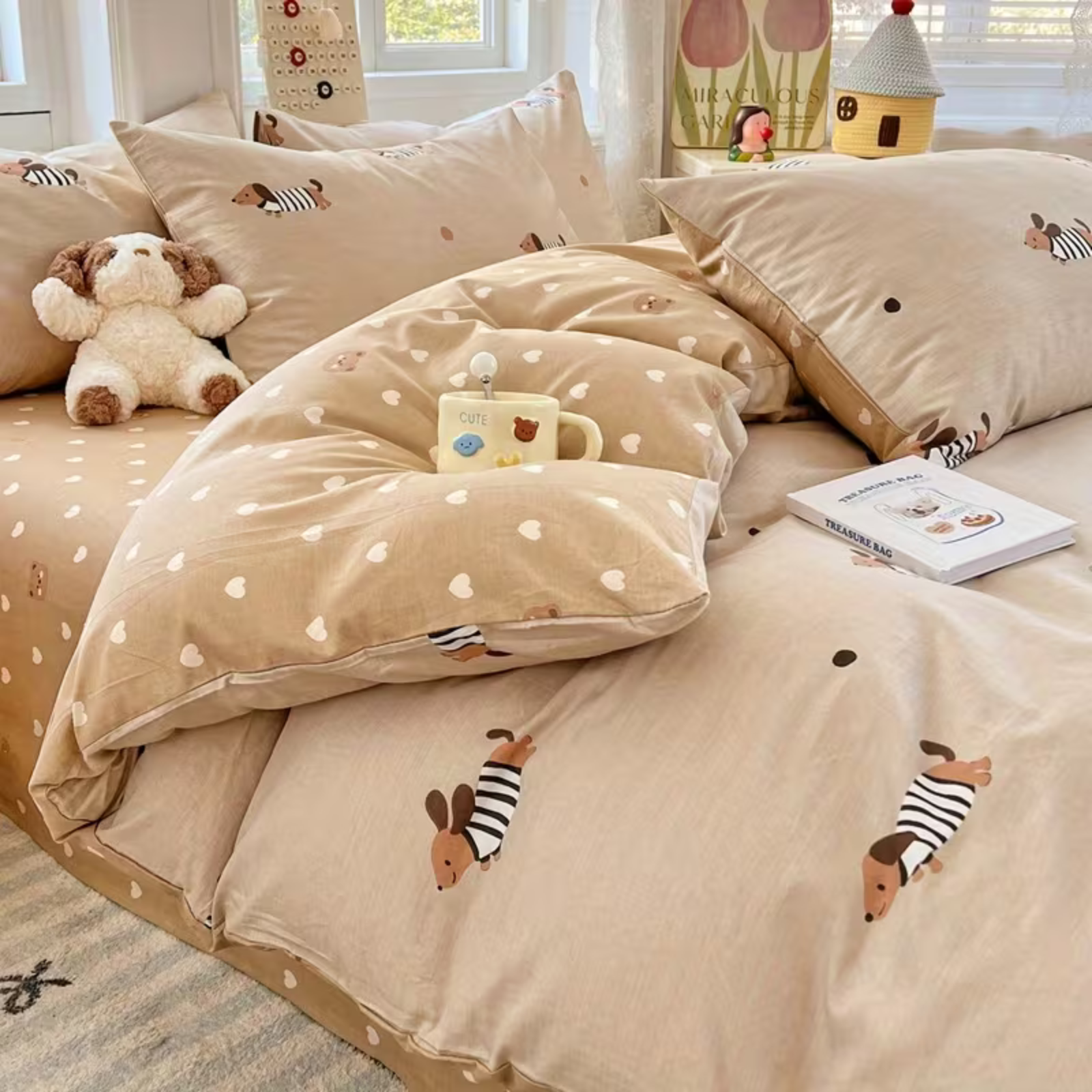 Sengetøysett I Bomull – Perfekt Passform Og Mykt | Pustende Og Behagelig For Alle Årstider