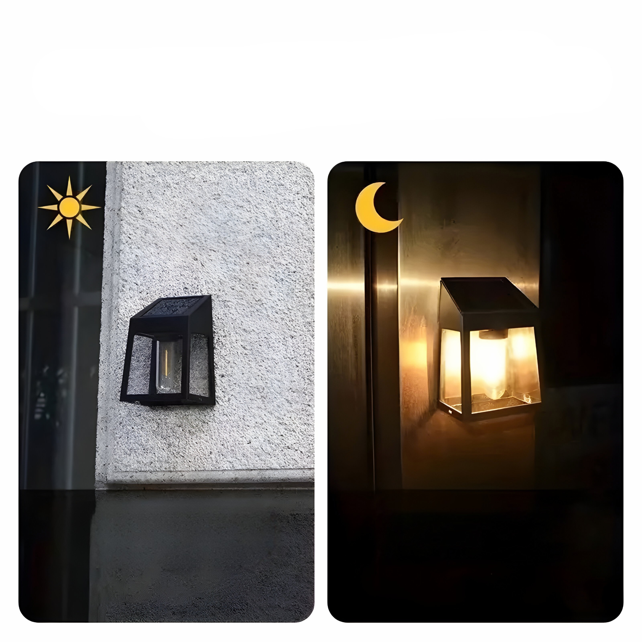 Solcellelamper - Oppladbare Led-hagelamper, Værbestandige Utelamper(2 stk)