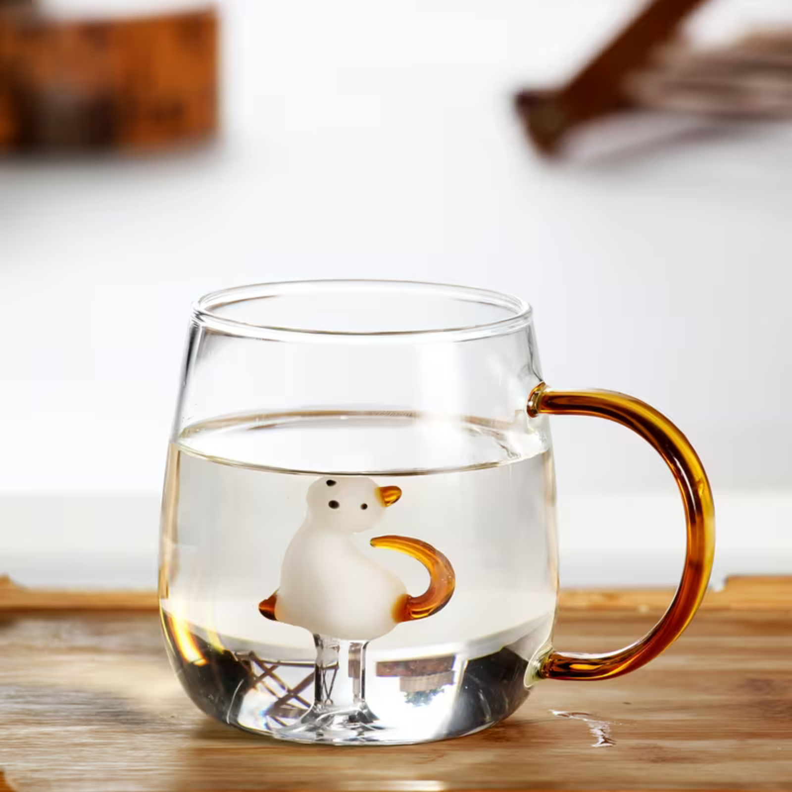 3D Drikkeglass med Dyremotiv – Dekorativt og Lekent | Laget i Slitesterkt Borosilikatglass