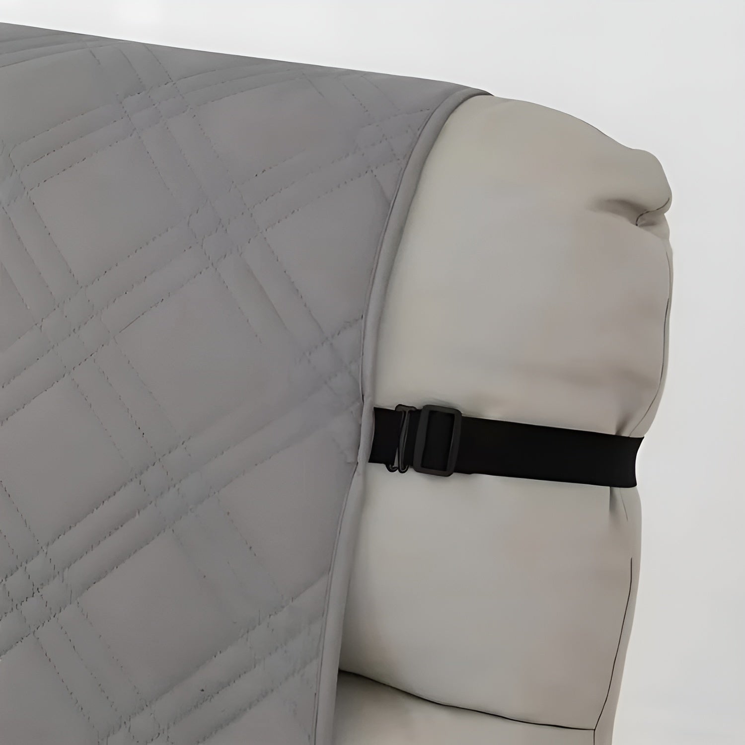 Vannsikker Lenestolbeskytter – Quiltet Rutedesign | Beskytter mot Flekker og Slitasje