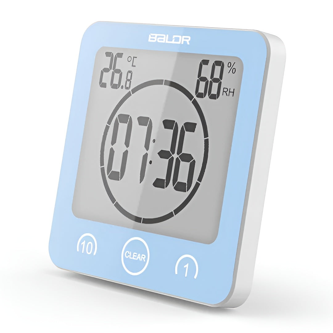 Vanntett Dusjklokke – Praktisk Timer | Perfekt for Badet