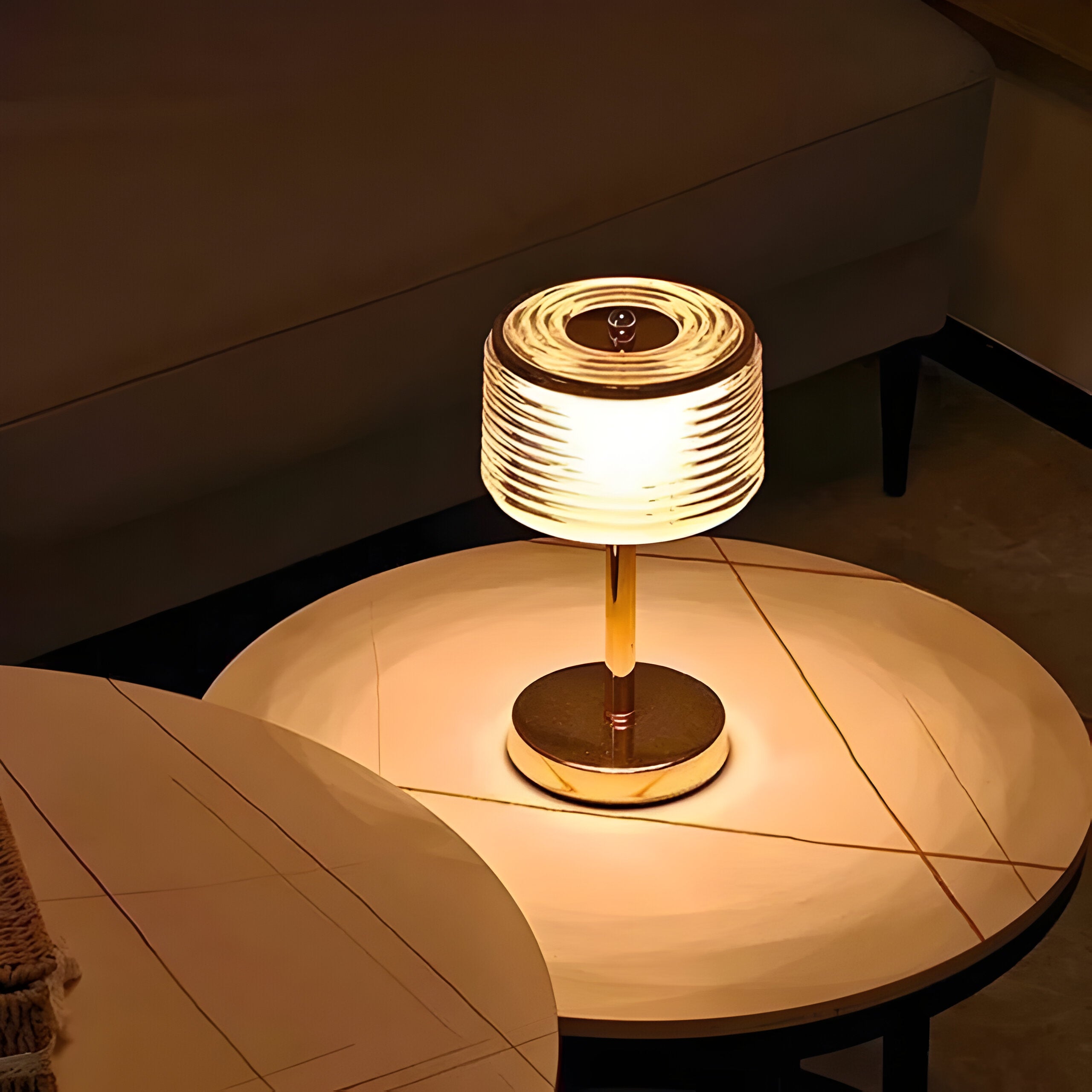 Bilde av Hjalda - Moderne LED-ring Bordlampe fra Velisse