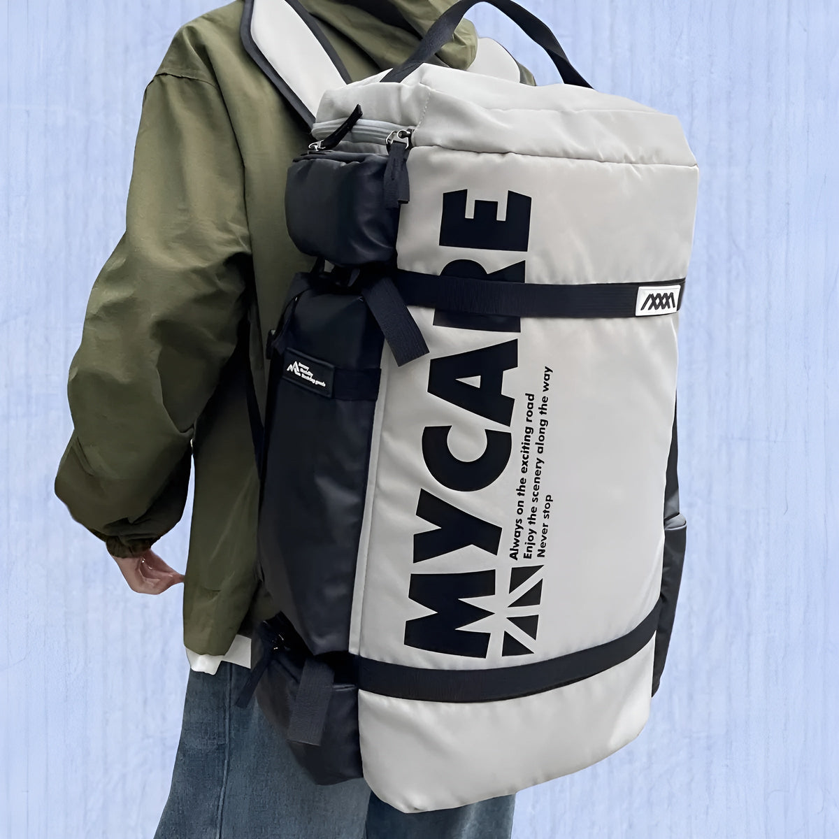 Rucksack – Geräumiges Design, Ergonomische Schultergurte | Für Komfortables Reisen