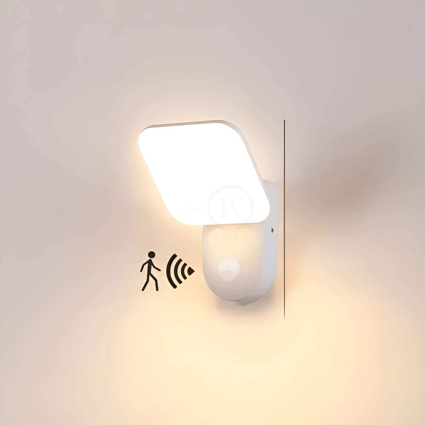 LED Vegglampe med Sensor – Automatisk Lys | For Innendørs og Utendørs Bruk