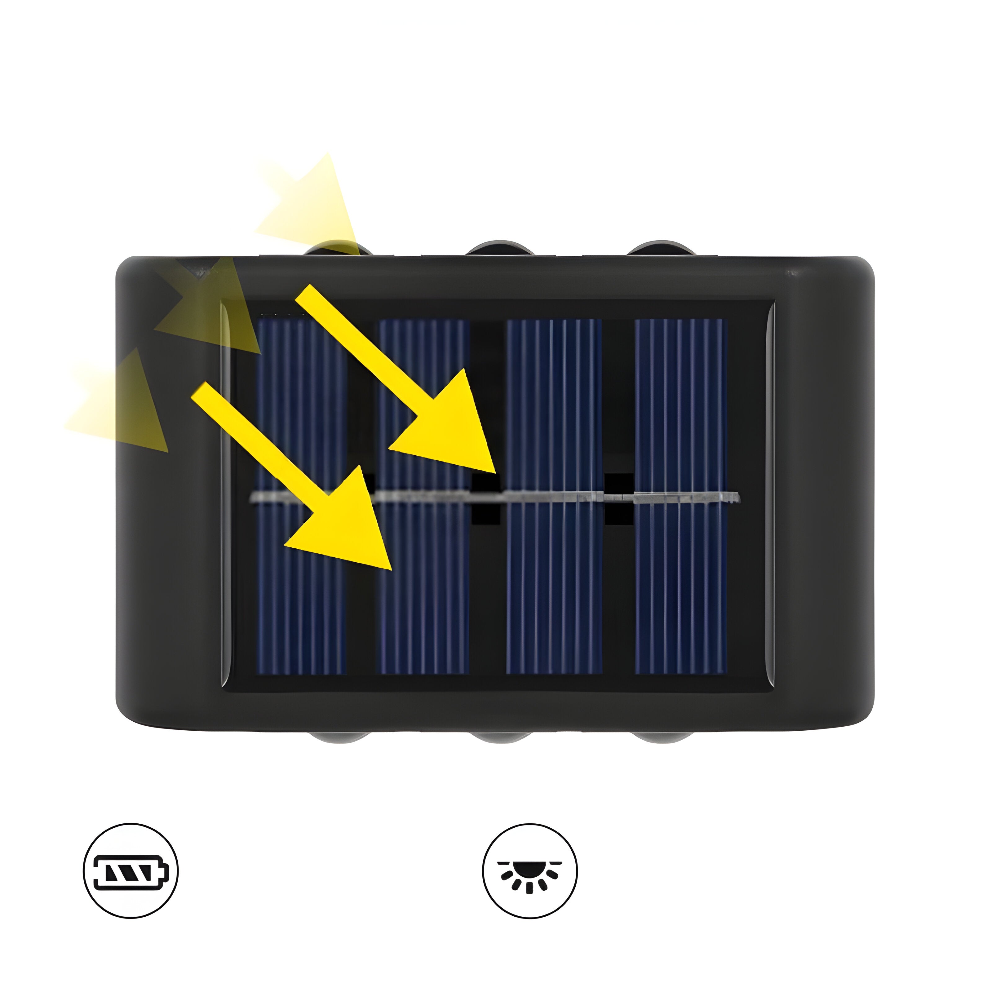 Bilde av Hekkbo - Vanntett Solceller LED Opp og Ned Vegglampe fra Velisse
