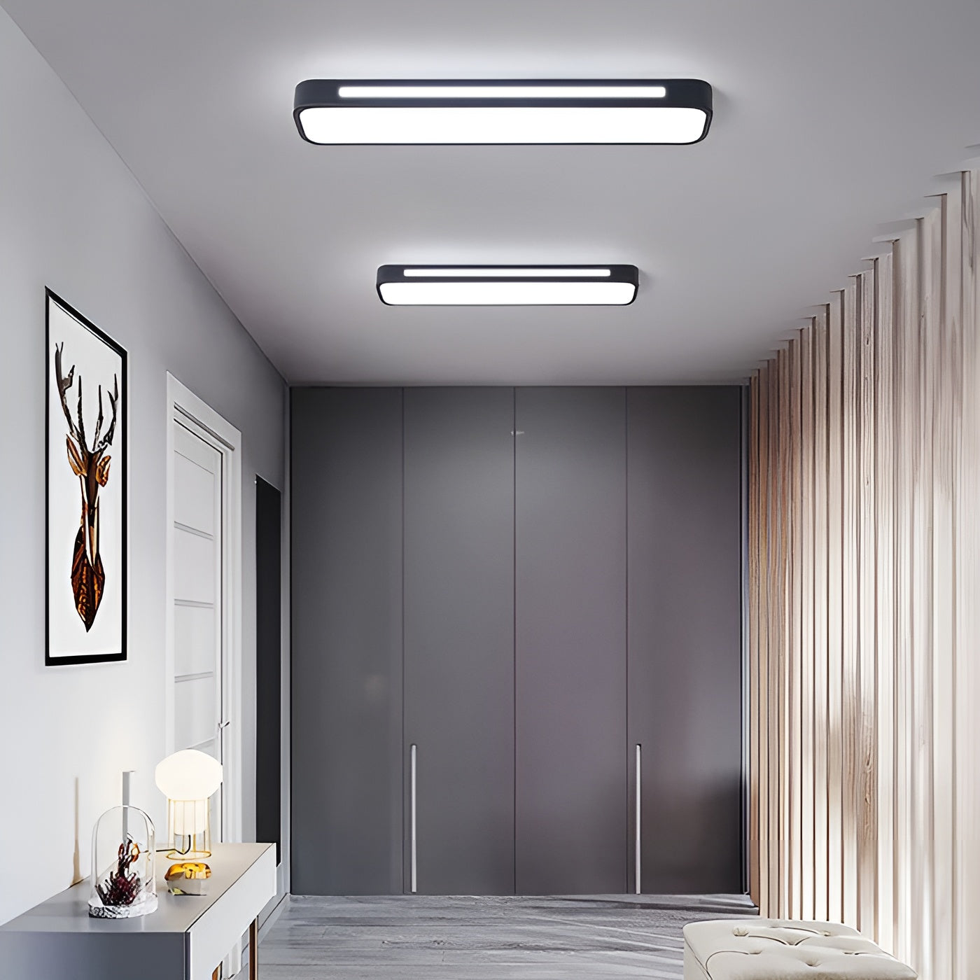 Avlang Taklampe – Moderne og Stilrent Design | Perfekt for Stue og Spisestue