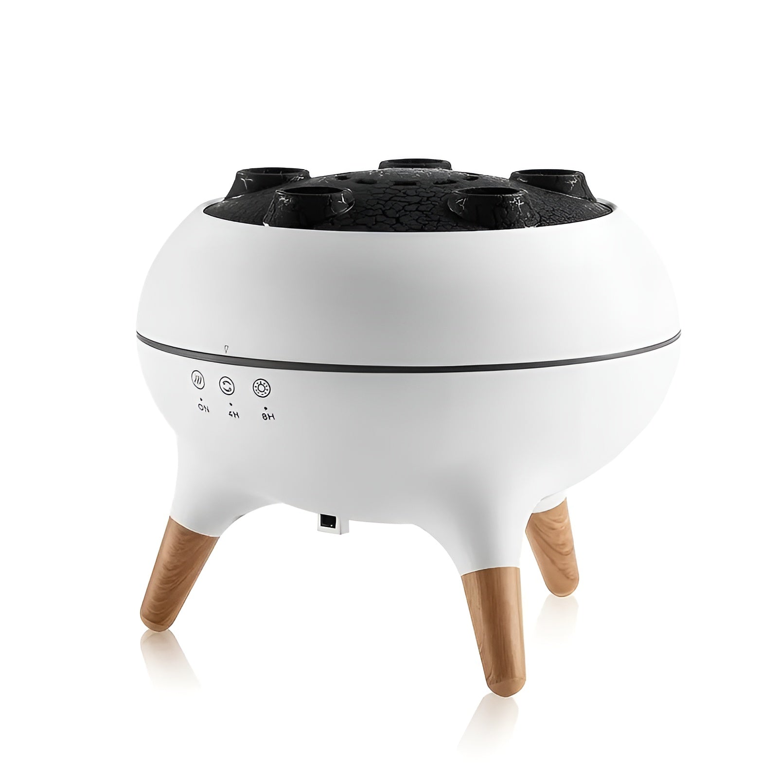 Manetformet Aromadiffusor – Fargeendring Og Fjernkontroll | Luftfukter For Hjemmet Og Kontoret