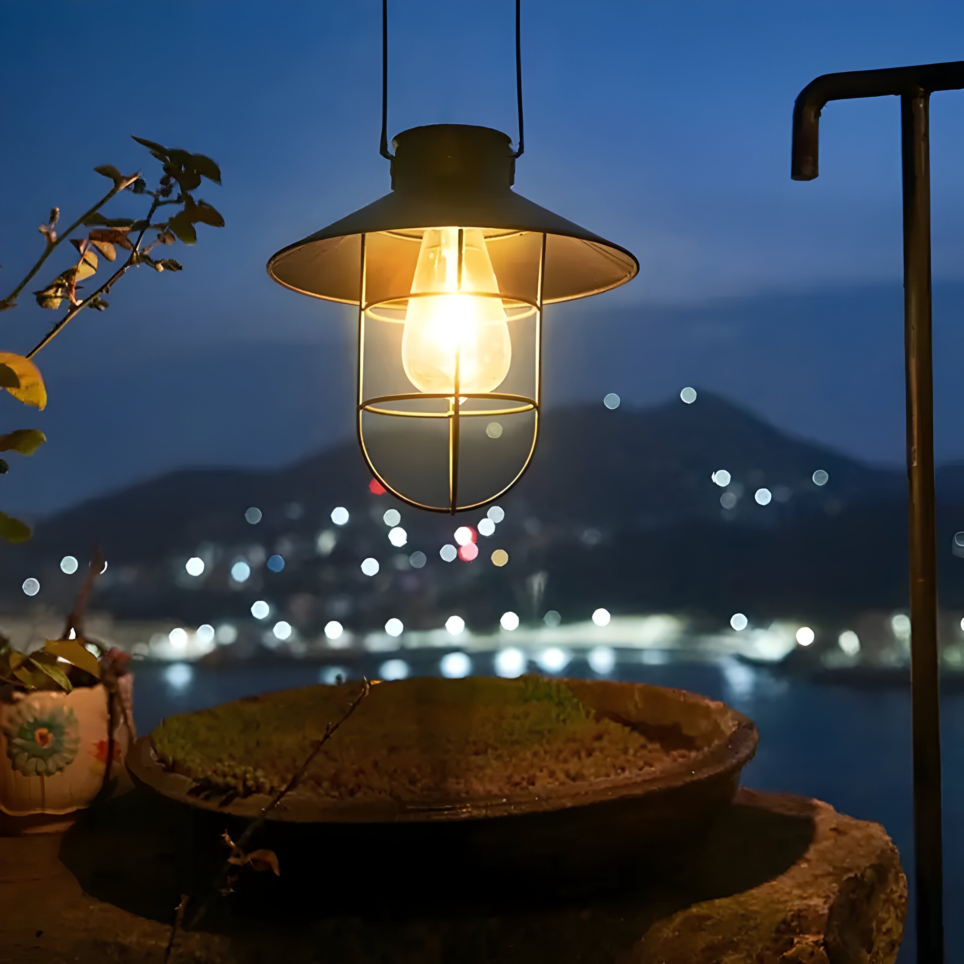 Solcelle LED Utendørslamper - Vanntett, Automatisk & Energisparende (2stk)