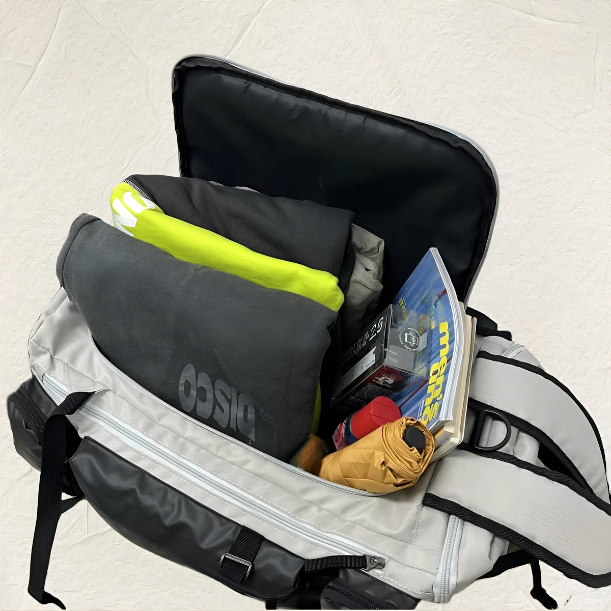 Rucksack – Geräumiges Design, Ergonomische Schultergurte | Für Komfortables Reisen