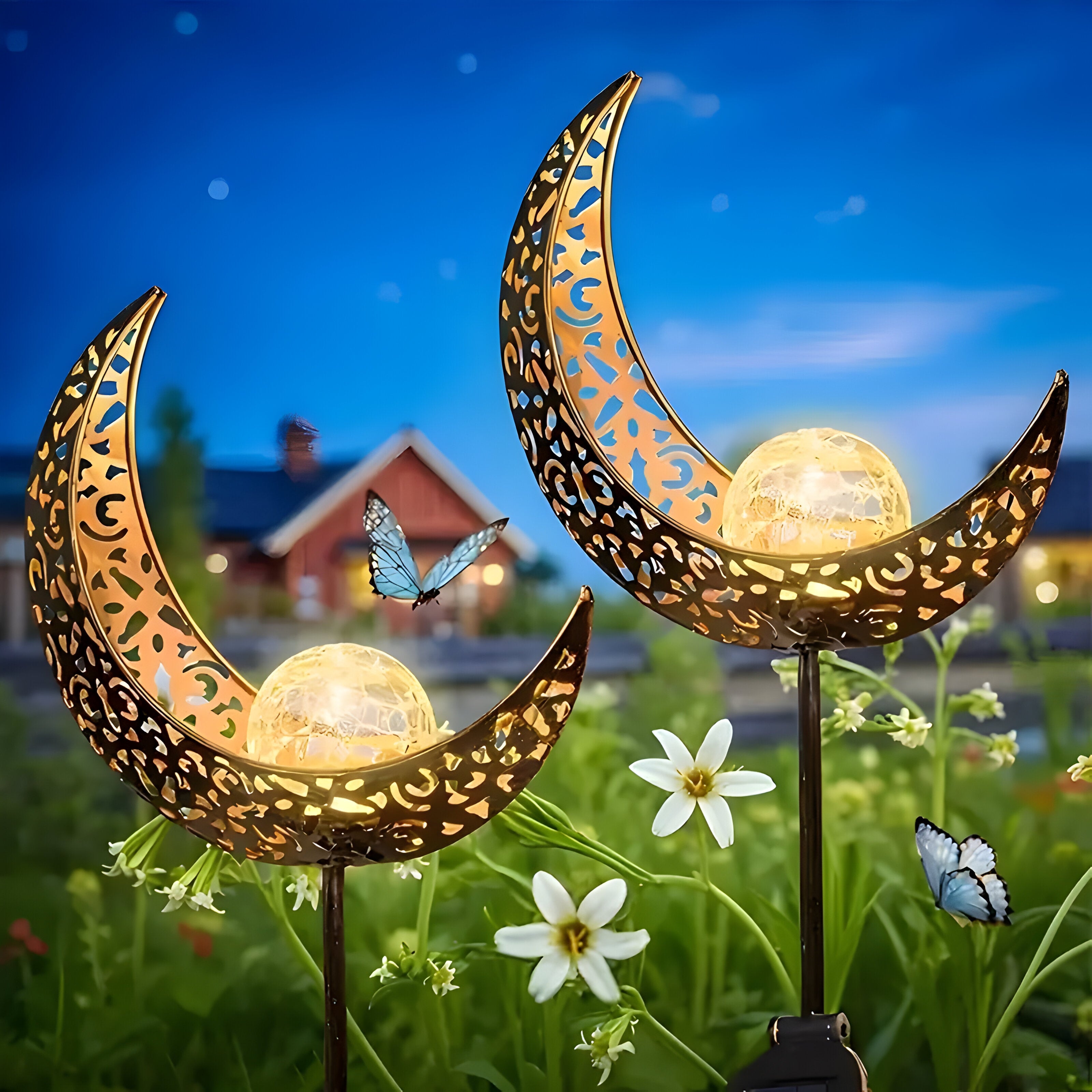 Krinna – Solcelledrevet Hagebelysning i Moderne Design