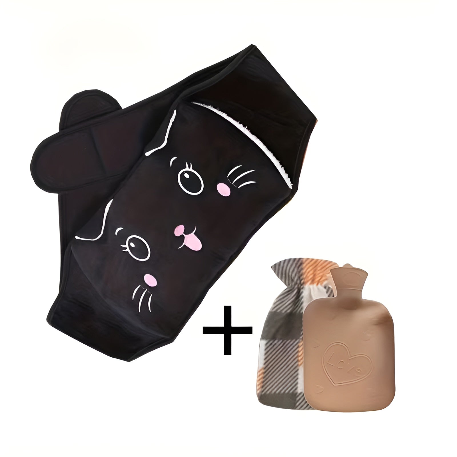 Varmtvannsflaske for Midje og Rygg – Avslappende og Lindrende Varme | Gjenbrukbar og Enkel å Bruke