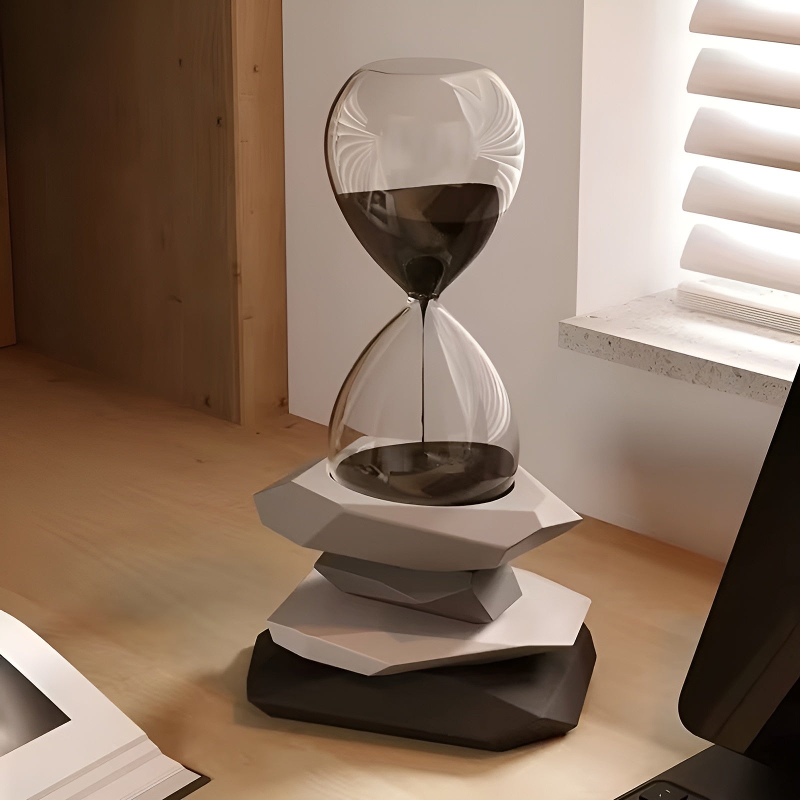 Minimalistisk Timeglass – Tidløst Og Dekorativt | Perfekt For Stuen Og Kontoret - Timeglass