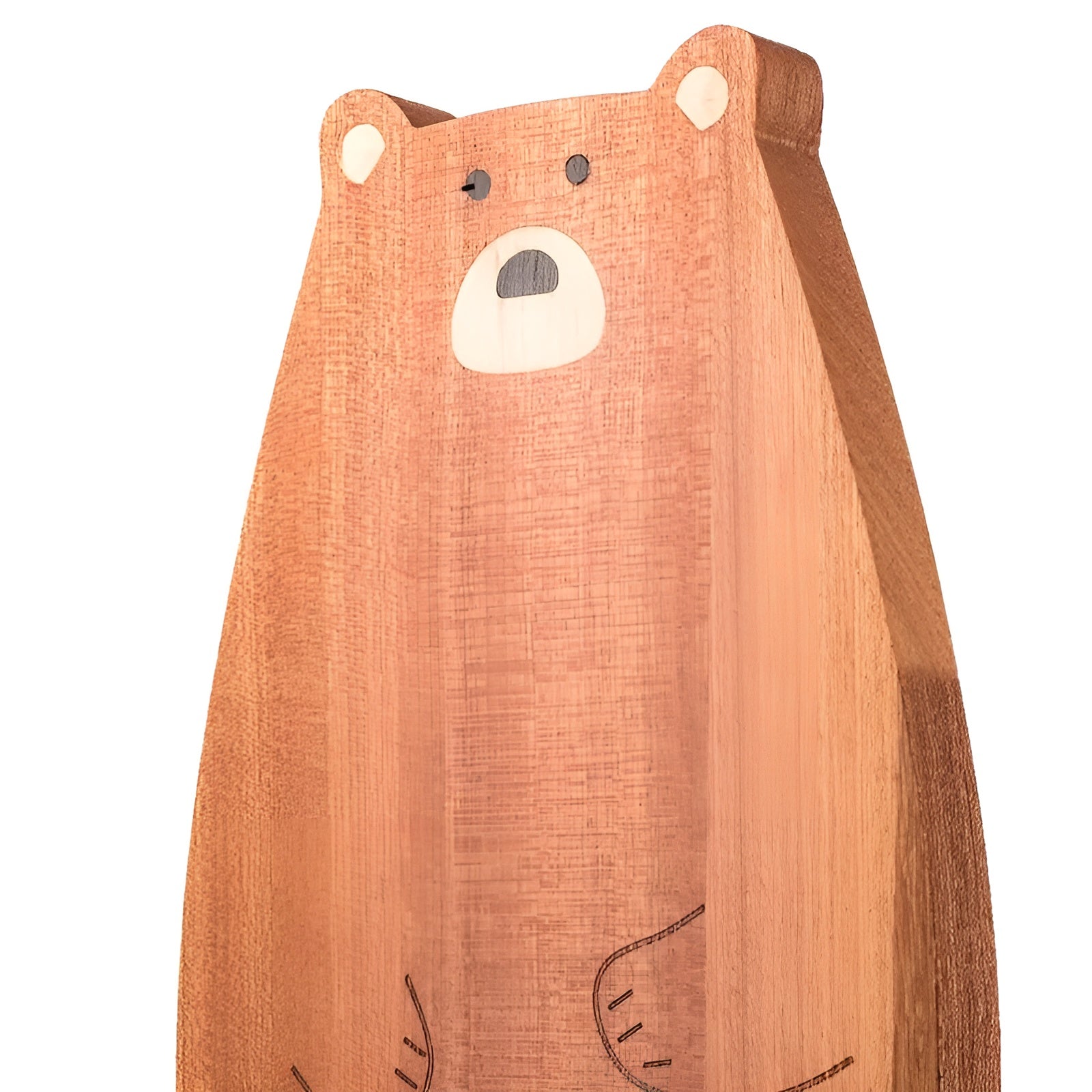 Skjærebrett i Massivt Tre – Lekent Design i Ekornform | Holdbart og Trygt for Mat