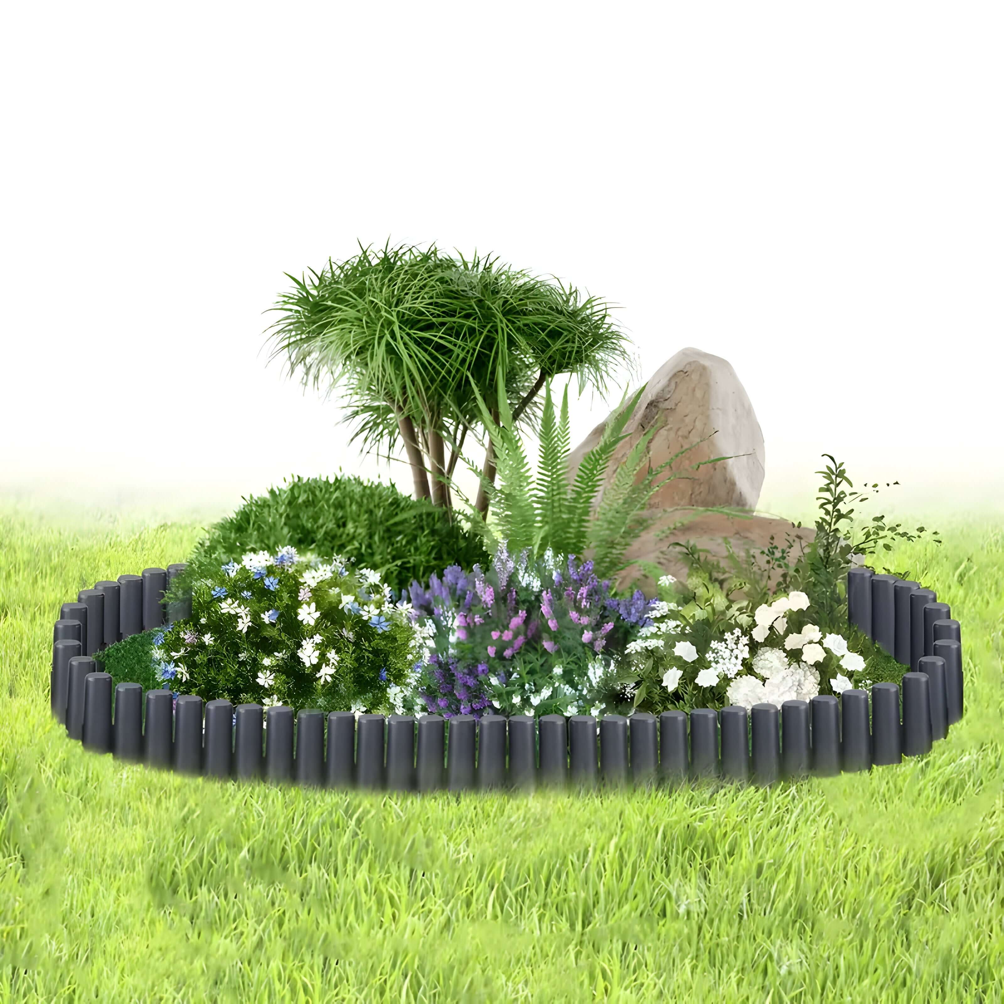 Lundra – Hagekant I Plast Til Blomsterbed