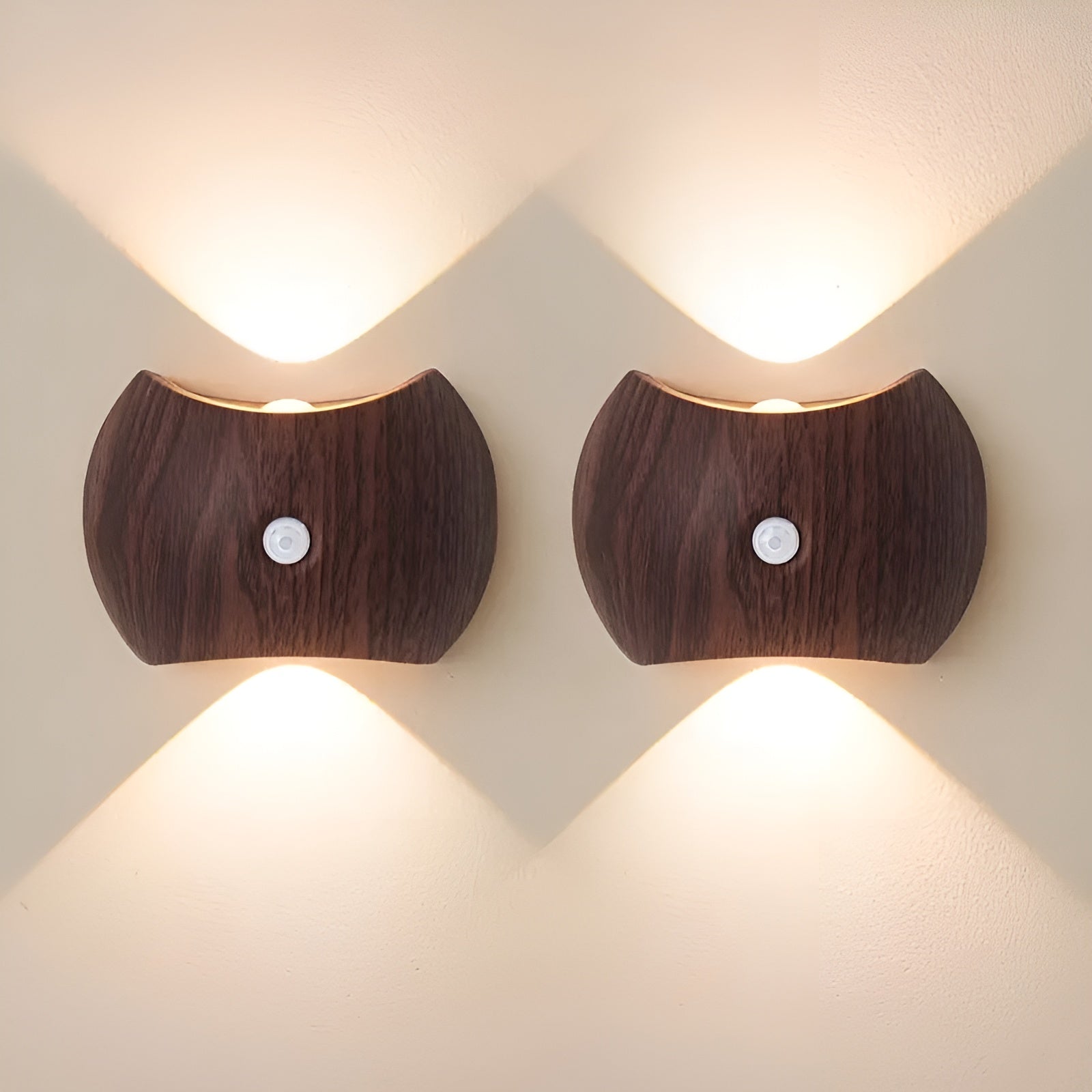 Led-vegglampe Med Bevegelsessensor – Oppladbar Og Smart | Ideell For Soverom Og Ganger