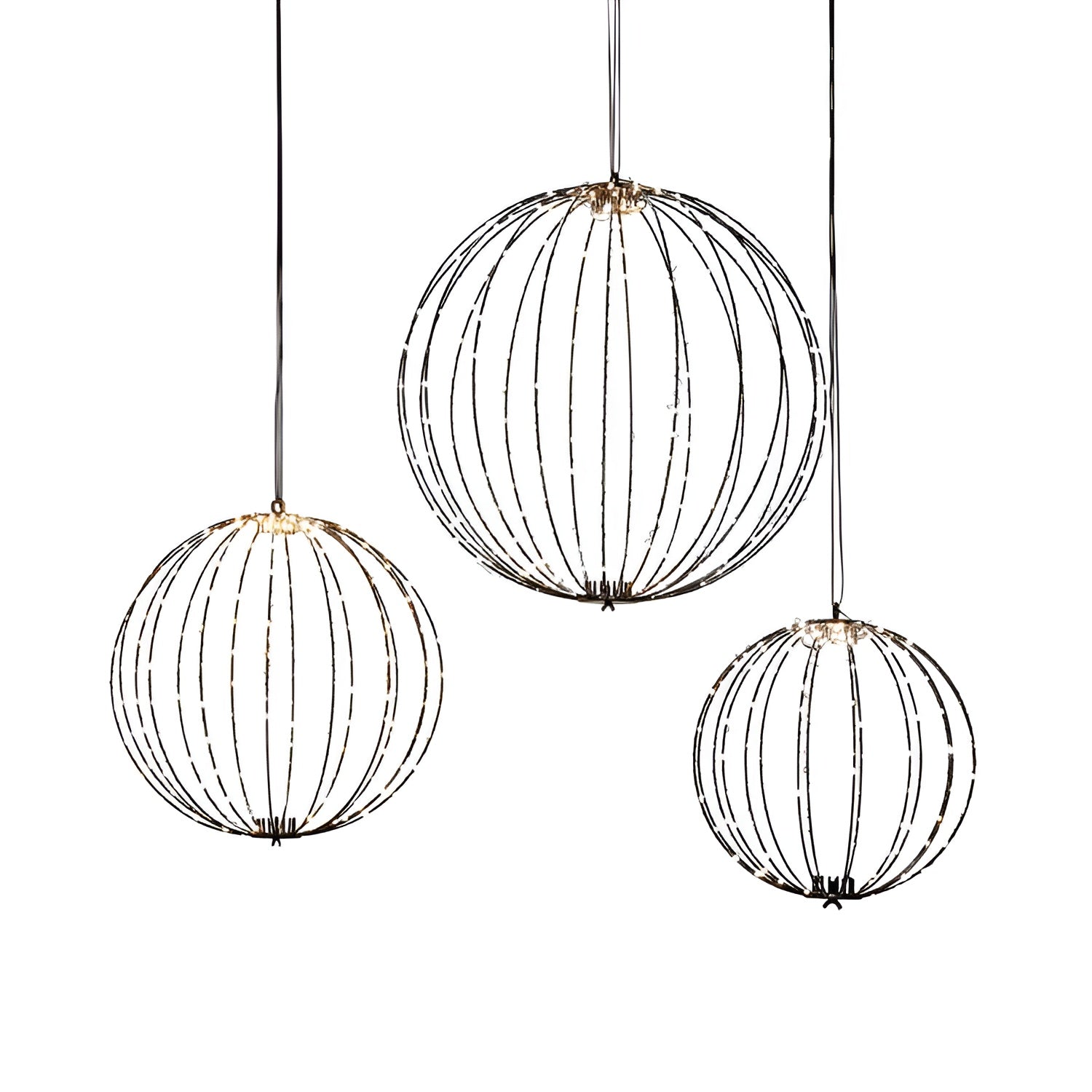 LED Globe-sett Brilliant – Lysende Dekorasjonskuler Til Hagen