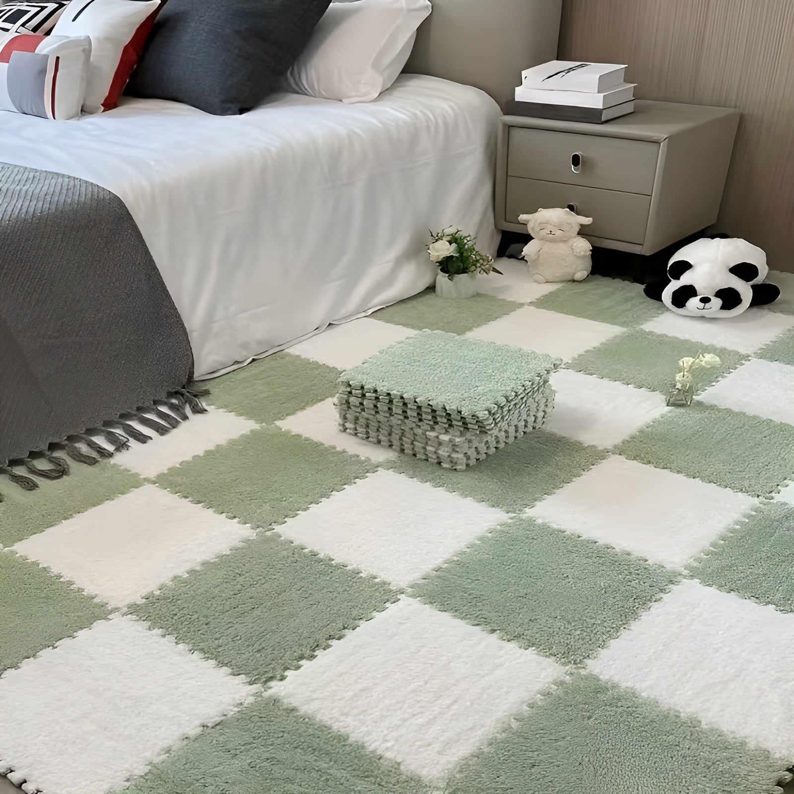 Tykt Mykt Teppe – Mykt Og Koselig | Perfekt For Soverom, Stuer Og Kjæledyr