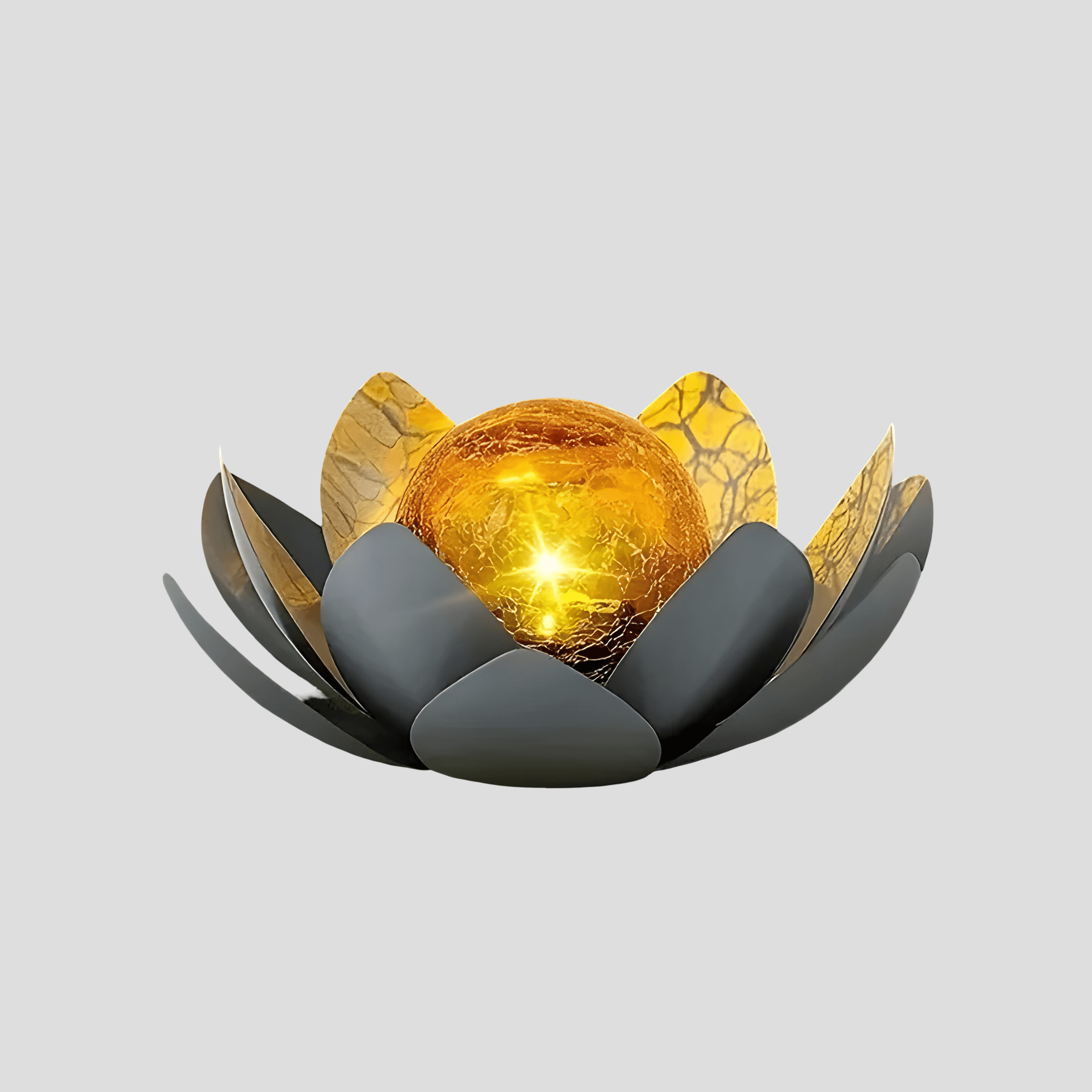 Lysflora – Solcelle Hagebelysning i Lotusdesign (LED)