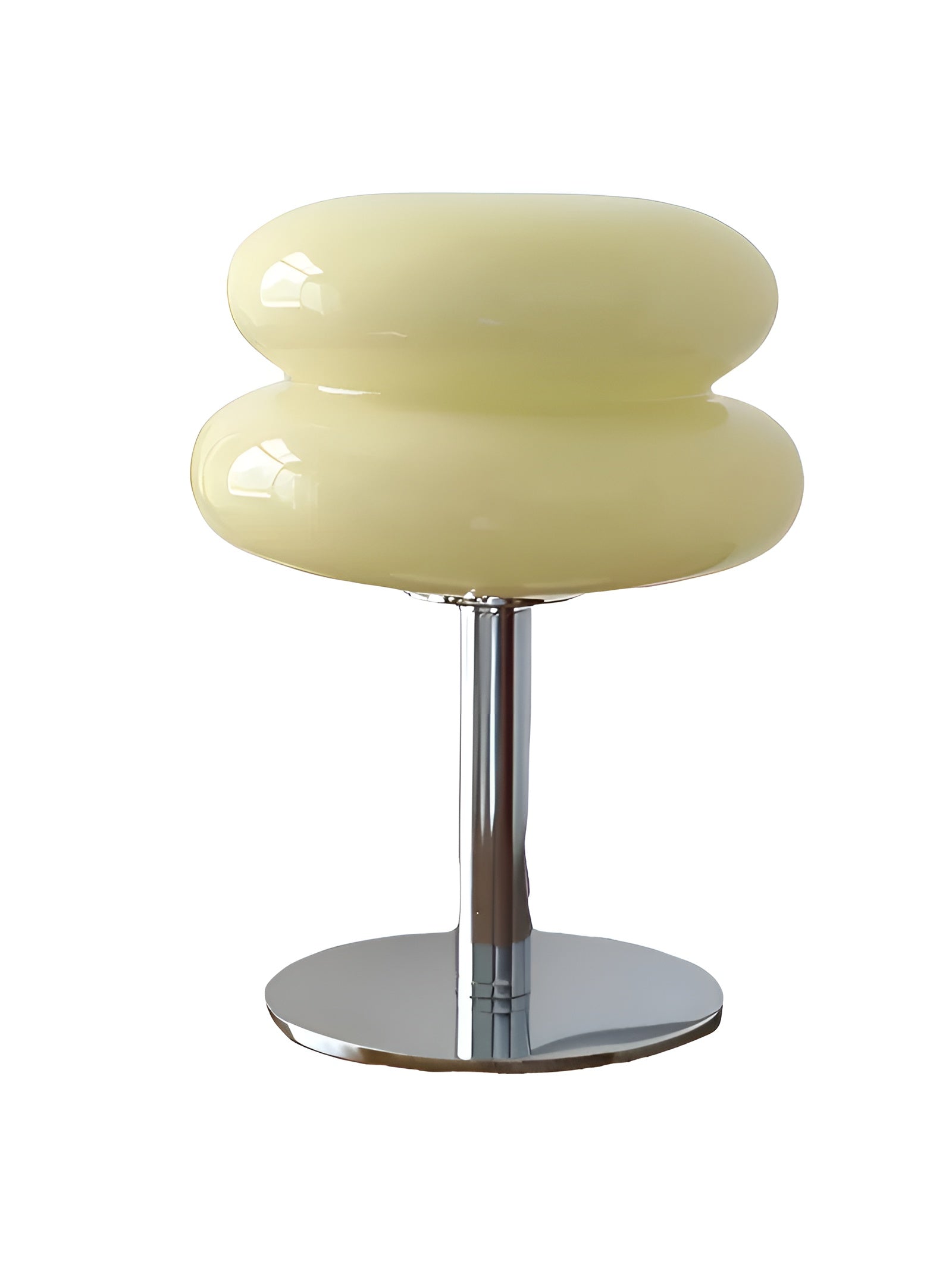 Glasslampe i pastell – Elegant Bordlampe for en Lun Stemning