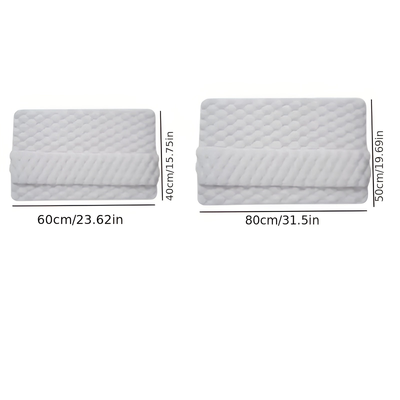 Badematte i Memoryskum – Myk og Sklisikker | Vaskbar, Absorberende og Tilgjengelig i Flere Størrelser