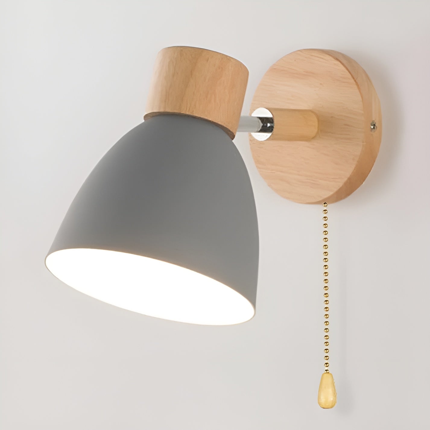 LED Leselampe til Vegg – Roterbar og Elegant | Tilpasset Sengen