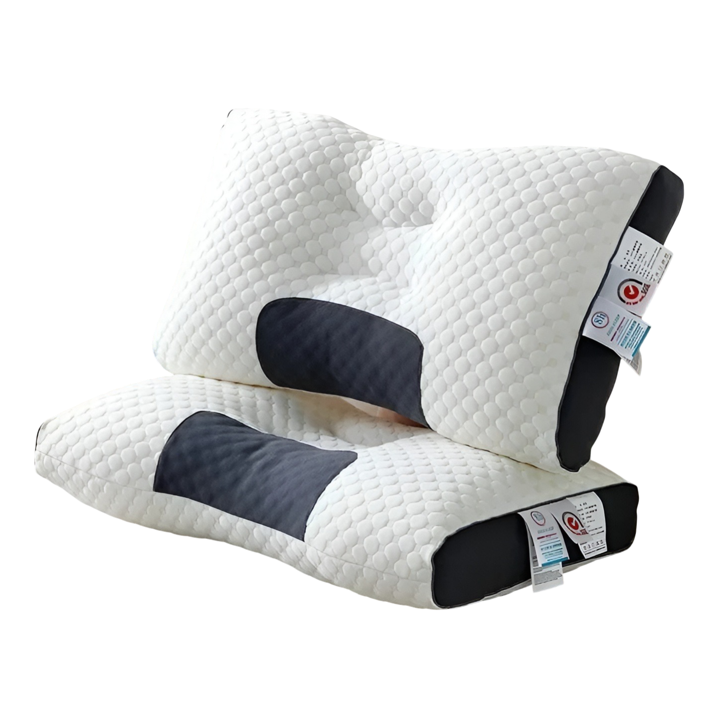 Ortopedisk Nakkpute – Ergonomisk og Støttende | Perfekt for Avslapning og Sunn Søvn