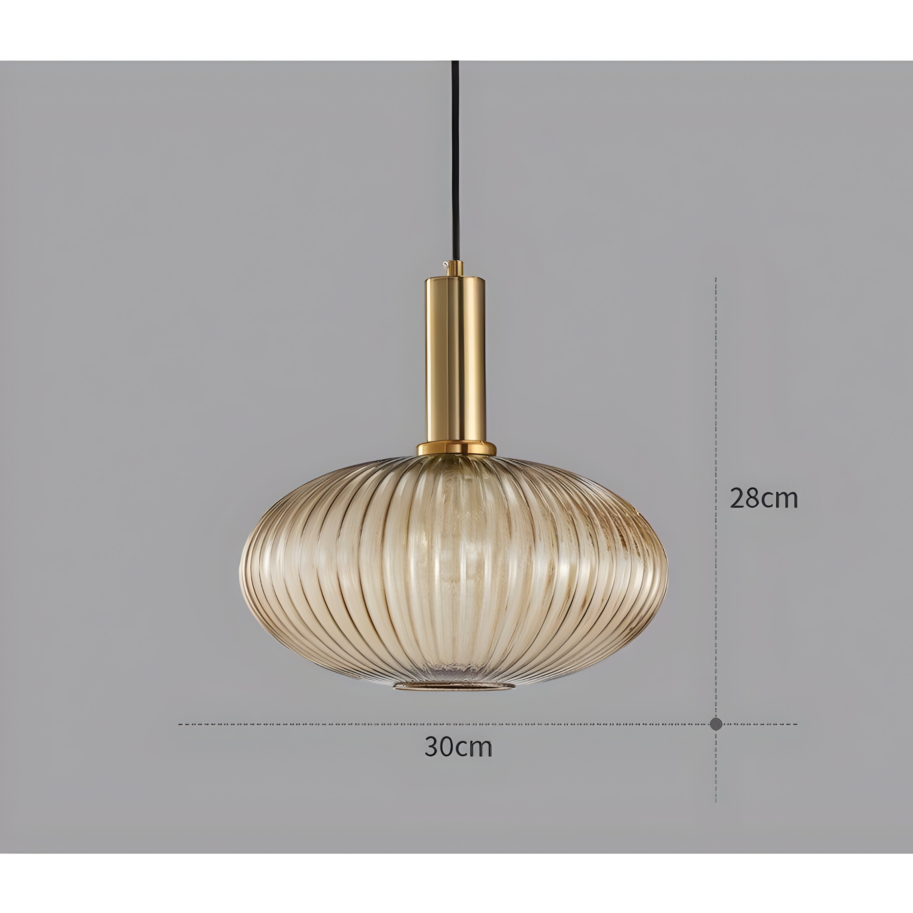 Bilde av Sivren – Fargerik Vintage Hengelampe i Glass fra Velisse