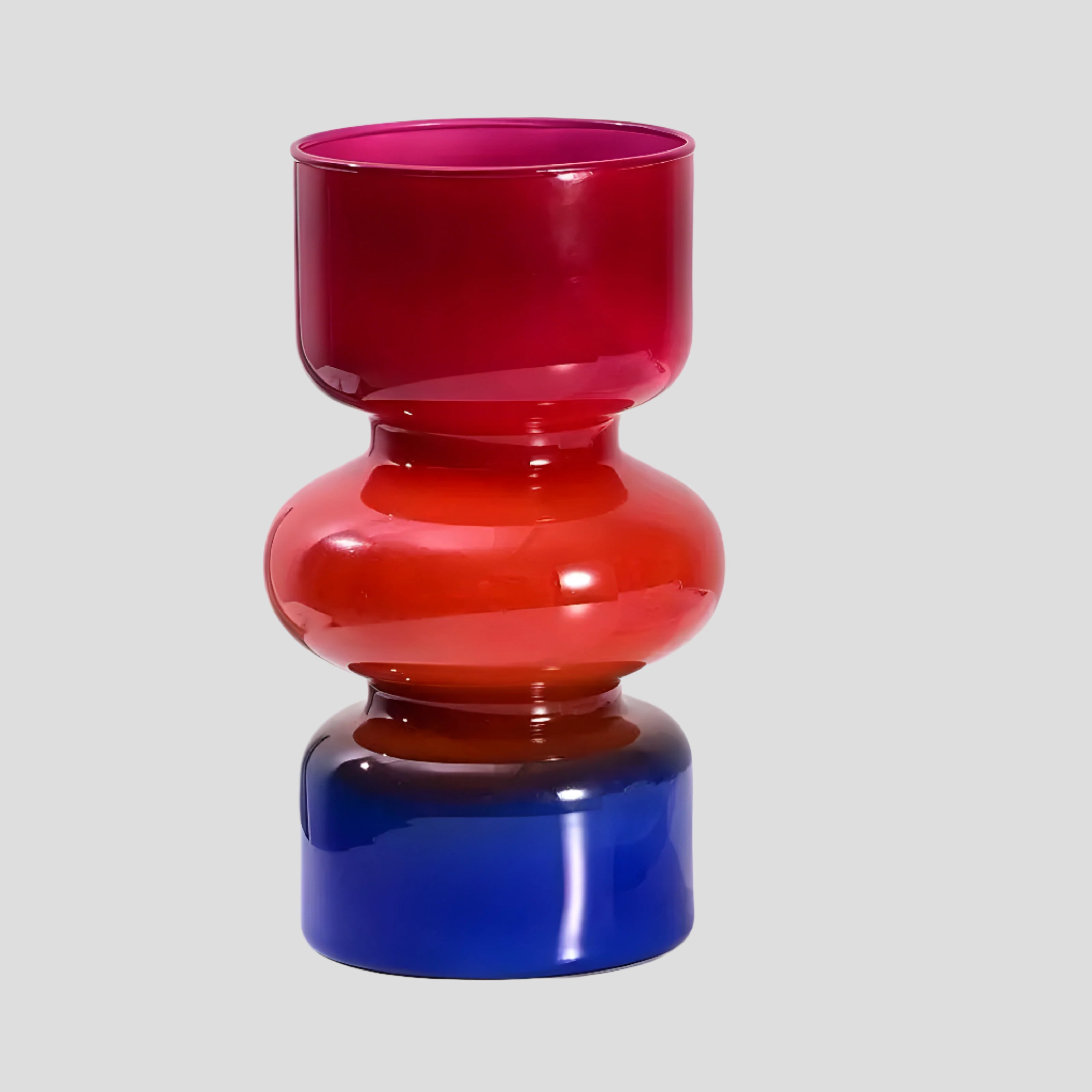 Glass Hydroponisk Vase – Retro Blomsterpotte for Hjemmeinnredning