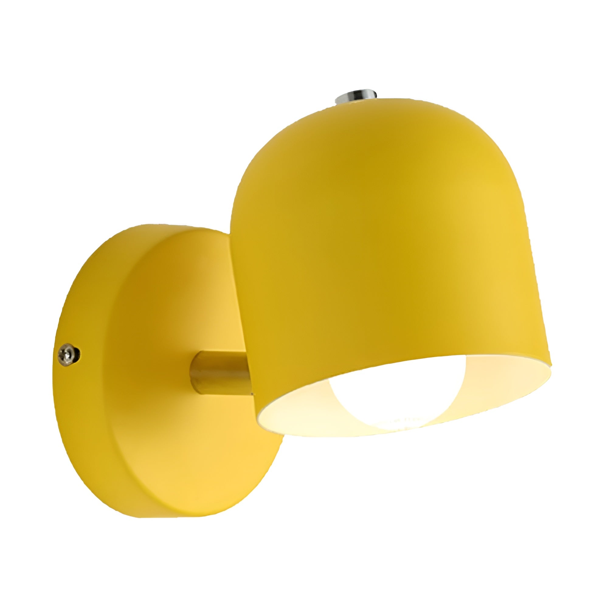Enkel Vegglampe I Jern - Moderne Og Elegant | Perfekt Til Soverom Og Gang
