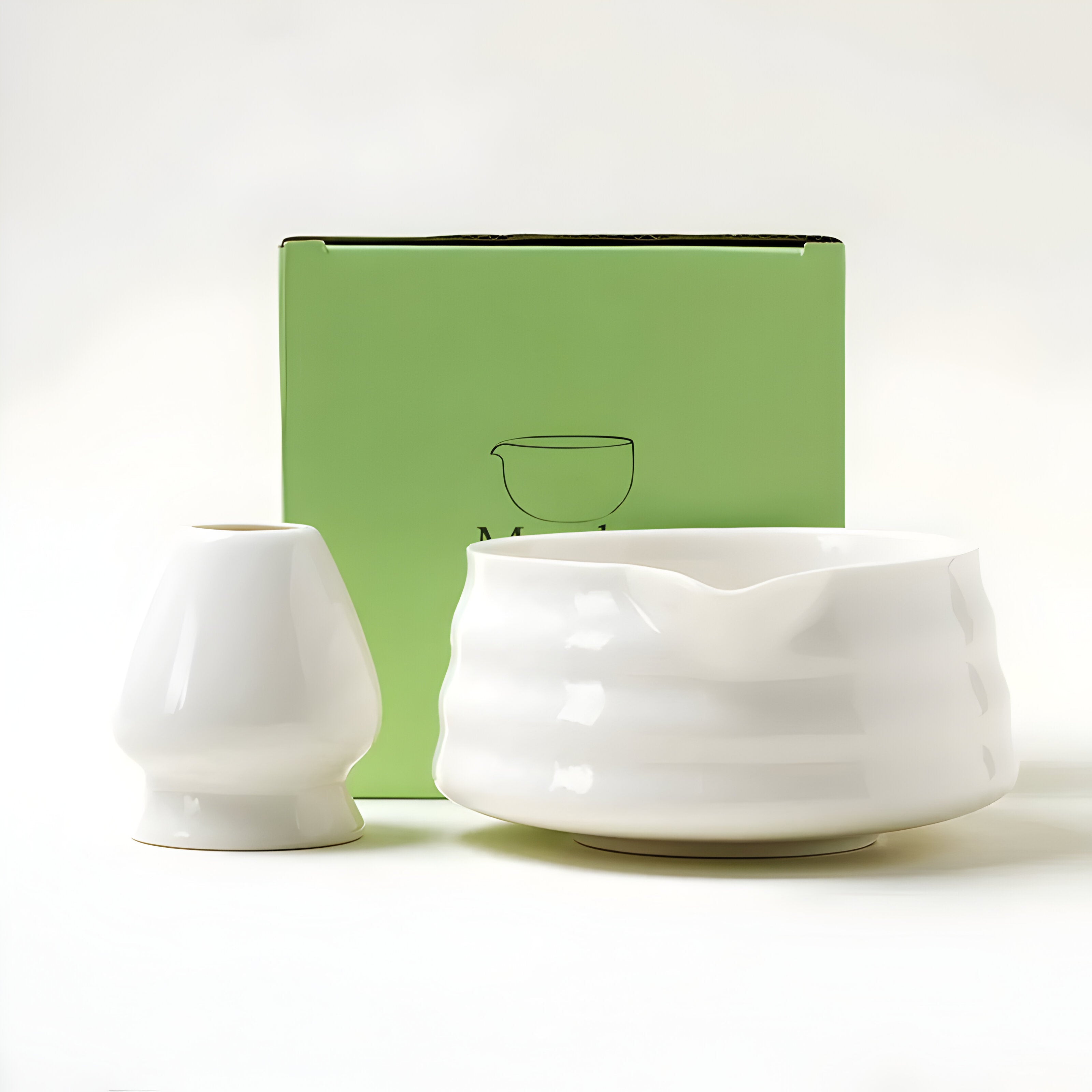 Matcha Keramikk Sett – Tradisjonell Japansk Te-seremoni
