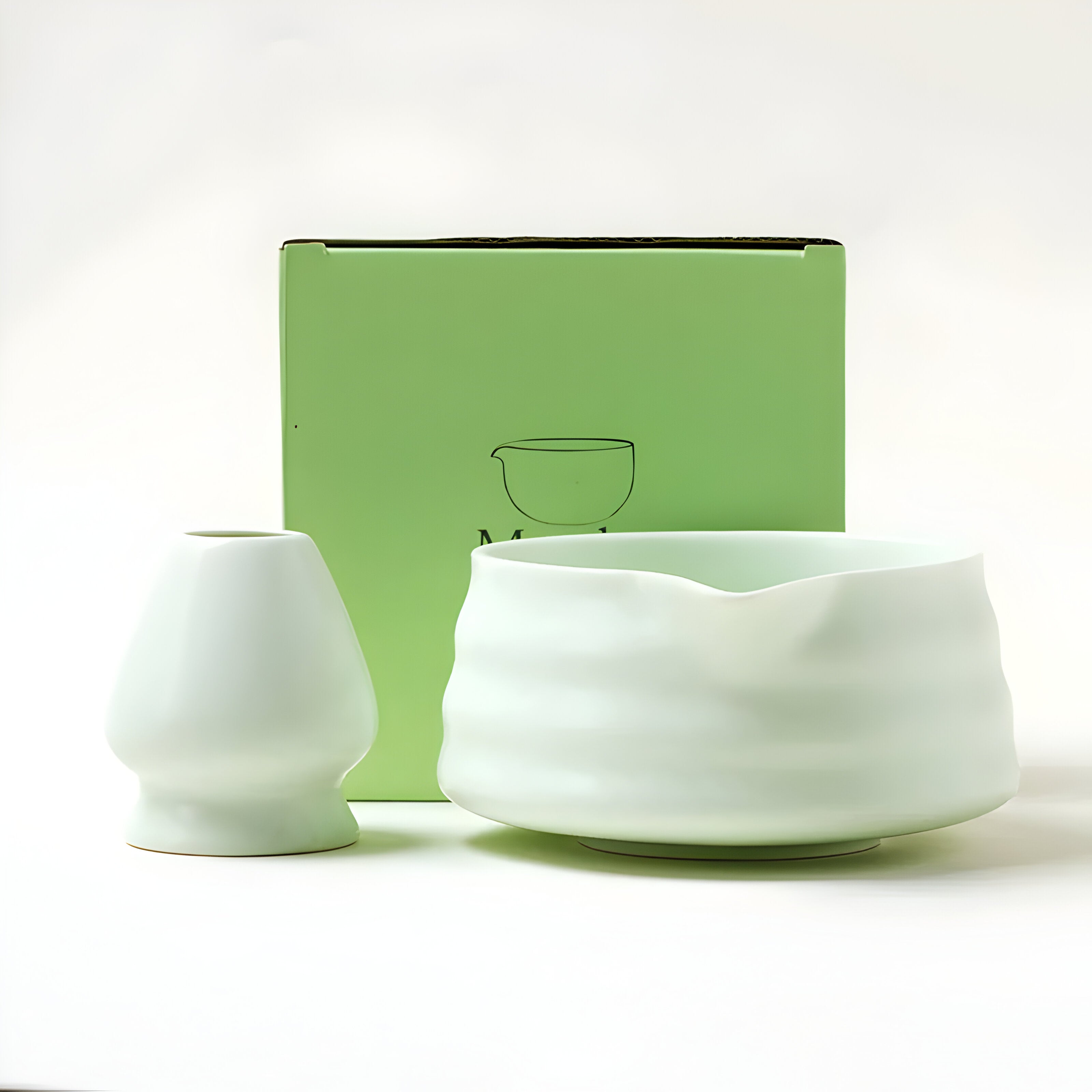 Matcha Keramikk Sett – Tradisjonell Japansk Te-seremoni