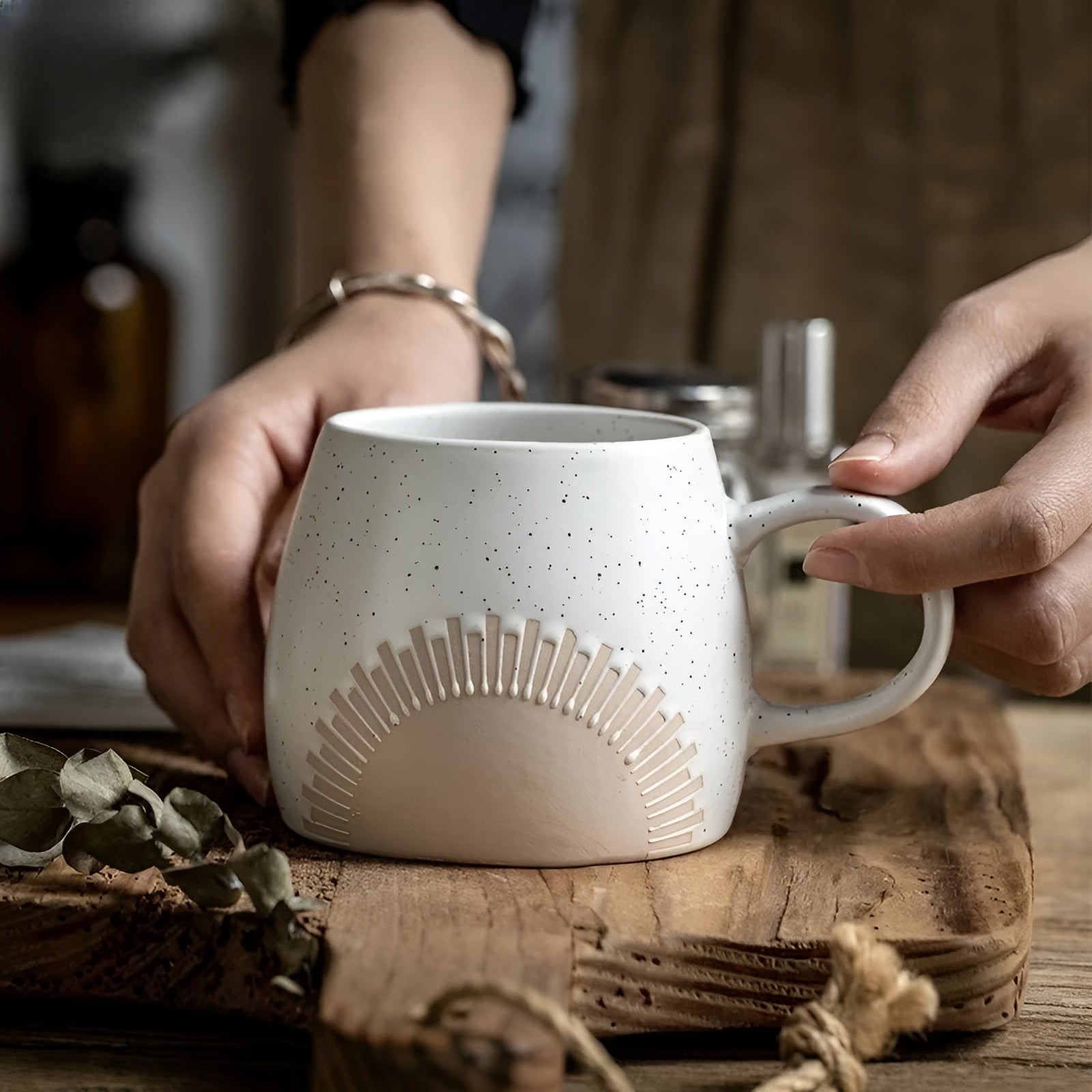 Keramikk Krus – Vintage Japansk Design | Stor Kaffekopp Og Tekopp For Hjem Og Kontor
