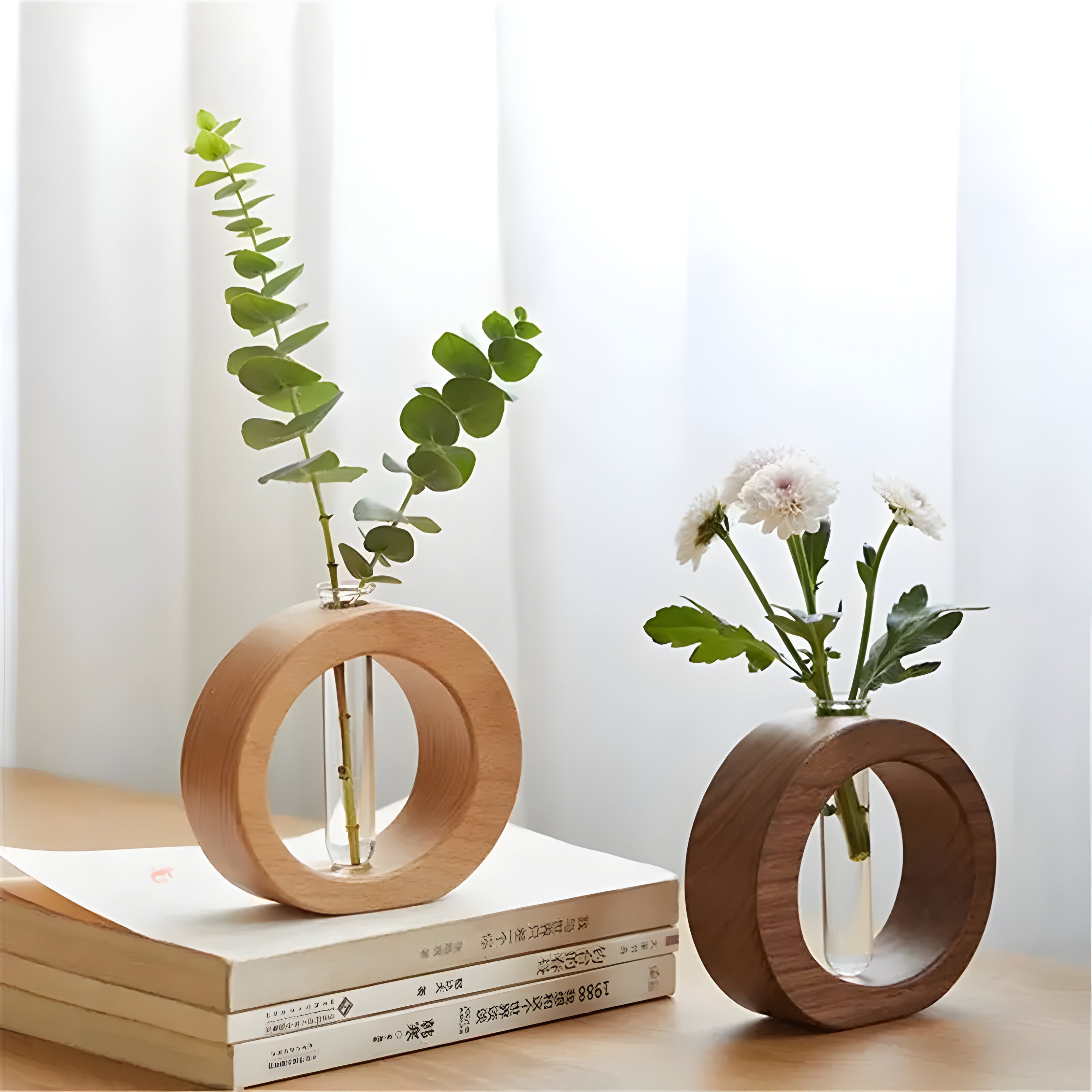 Drekur – Hydroponisk Blomsterpotte I Tre